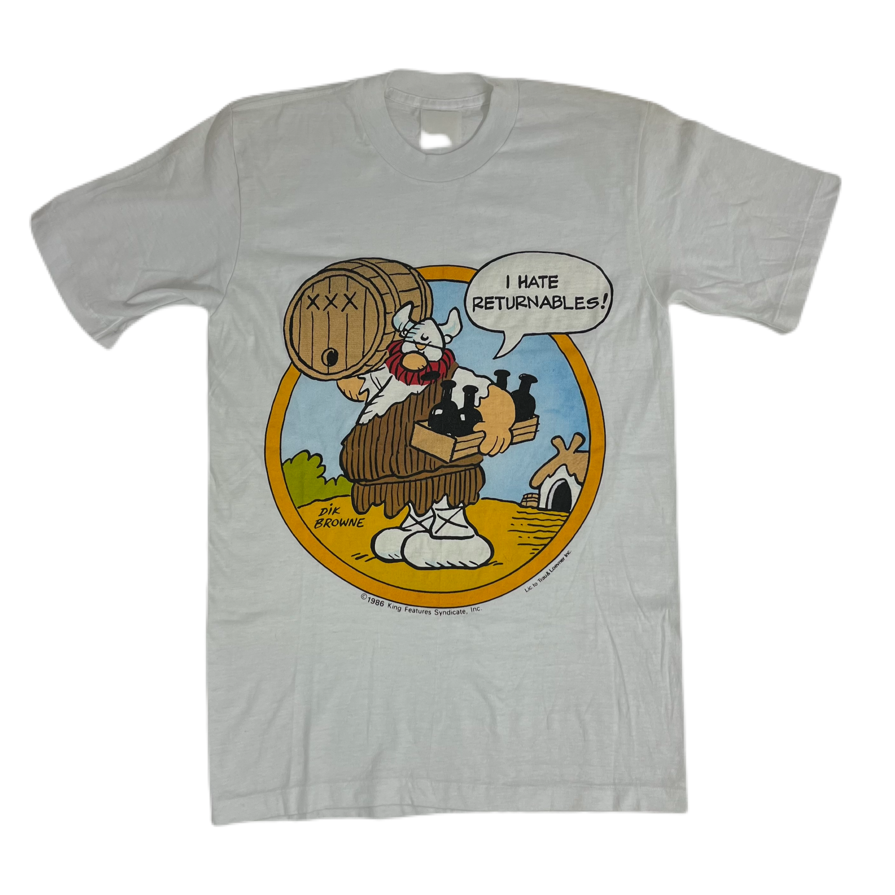 type stærk Forblive Vintage Hägar The Horrible "Dik Browne" T-Shirt | jointcustodydc