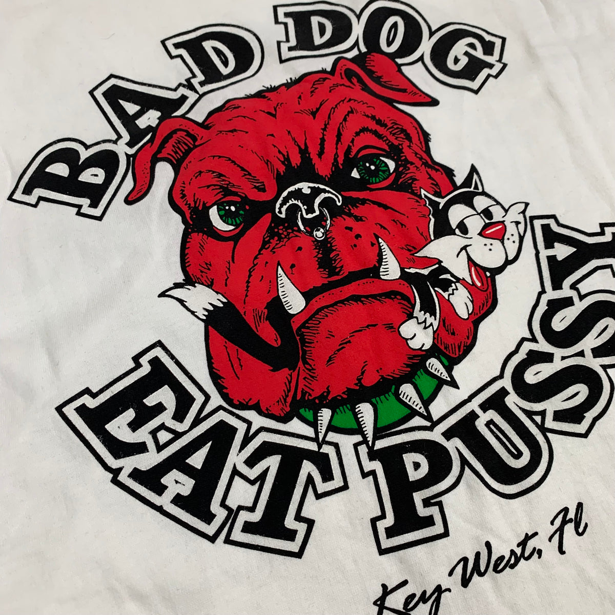 Vintage Bad Dog &quot;Key West FL&quot; T-Shirt
