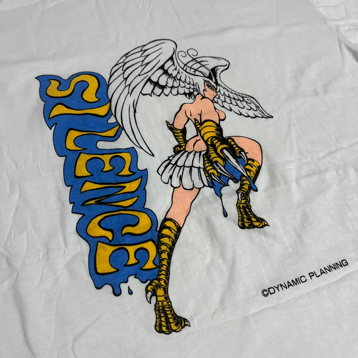 Vintage Devilman &quot;Silence&quot; Sirene Go Nagai T-Shirt