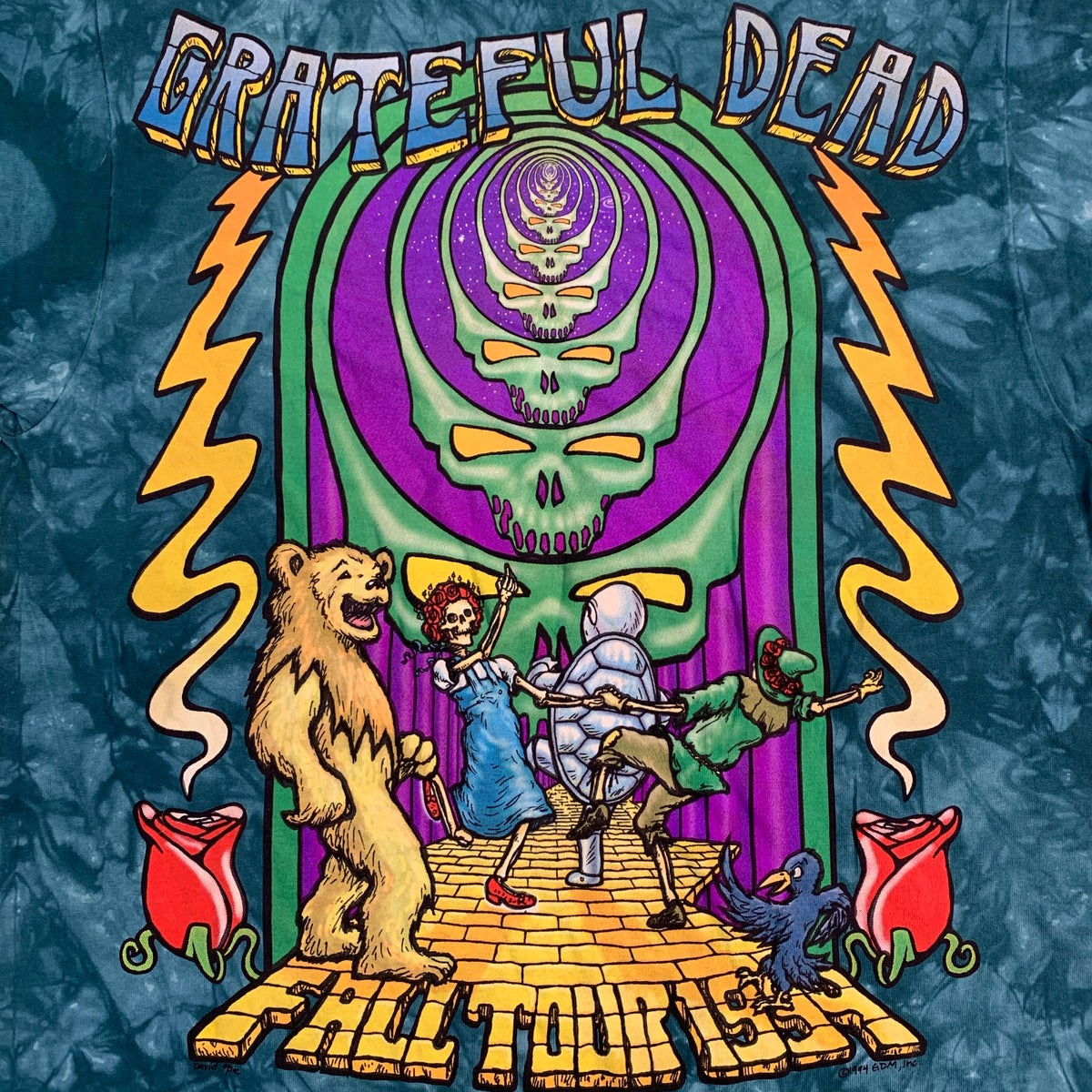 Vintage Grateful Dead &quot;Follow The Golden Road&quot; T-Shirt