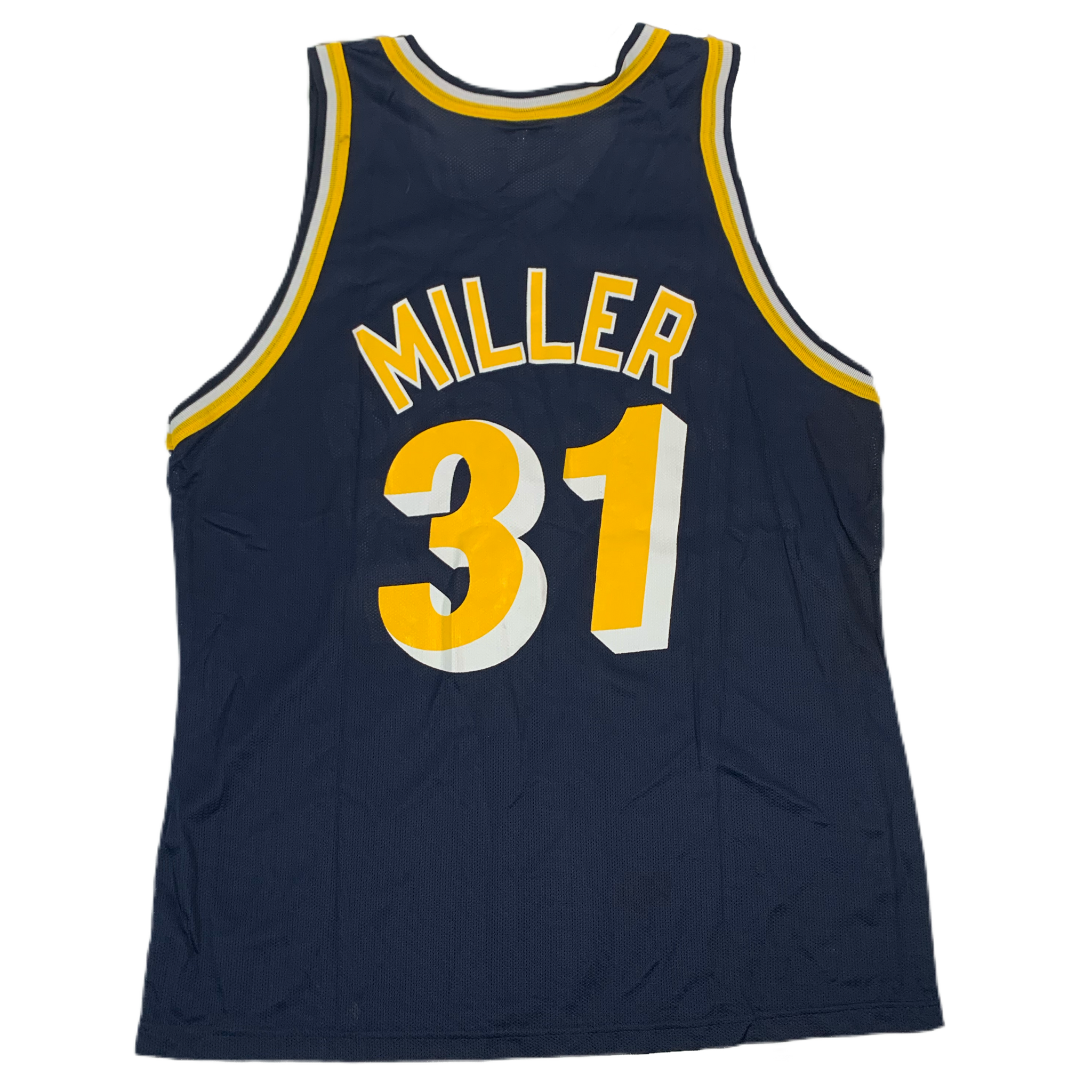 Vintage Reggie Miller Jersey INDIANA PACERS Shirt Basketball 
