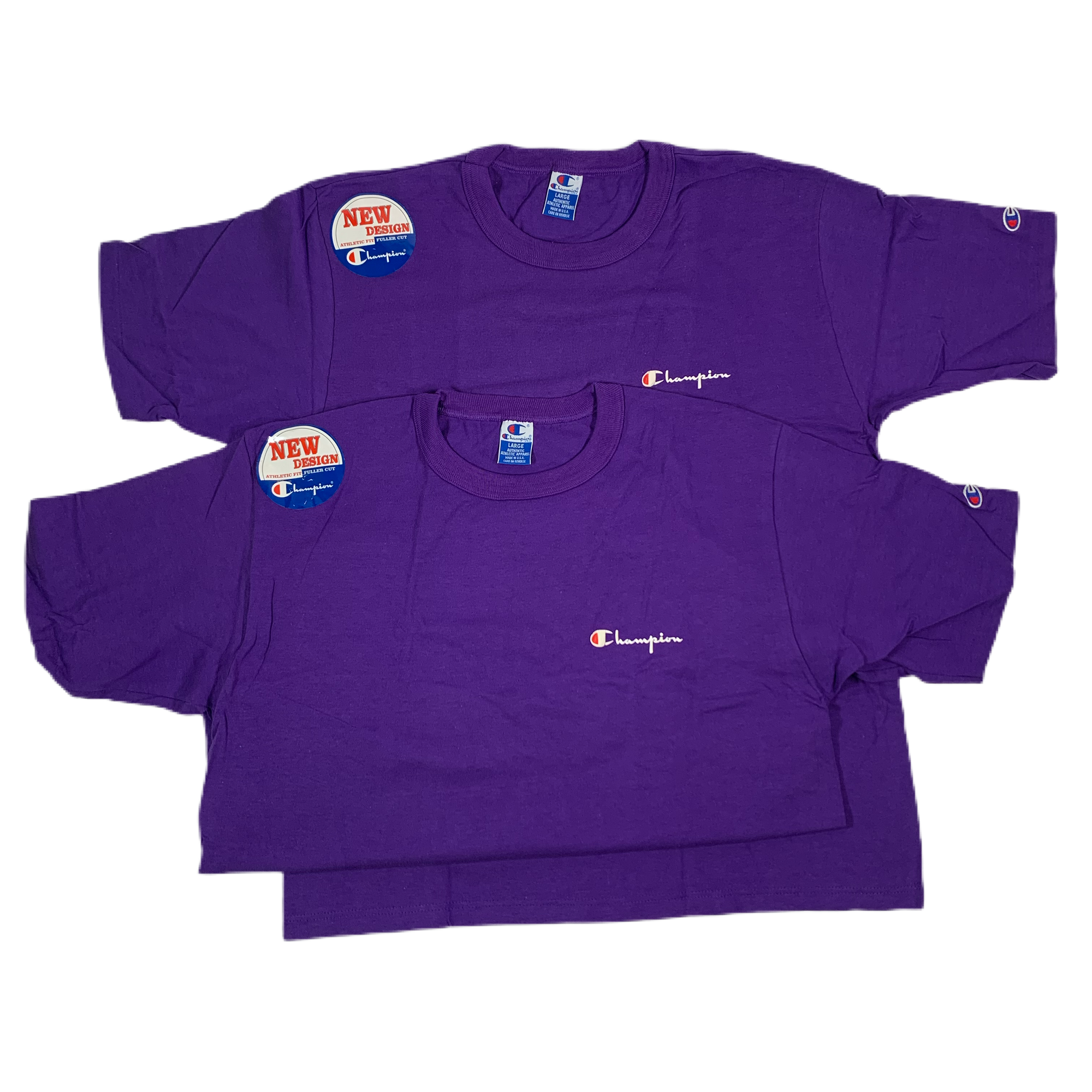 Vintage Purple Champion "Logo" T-Shirt Pack - jointcustodydc