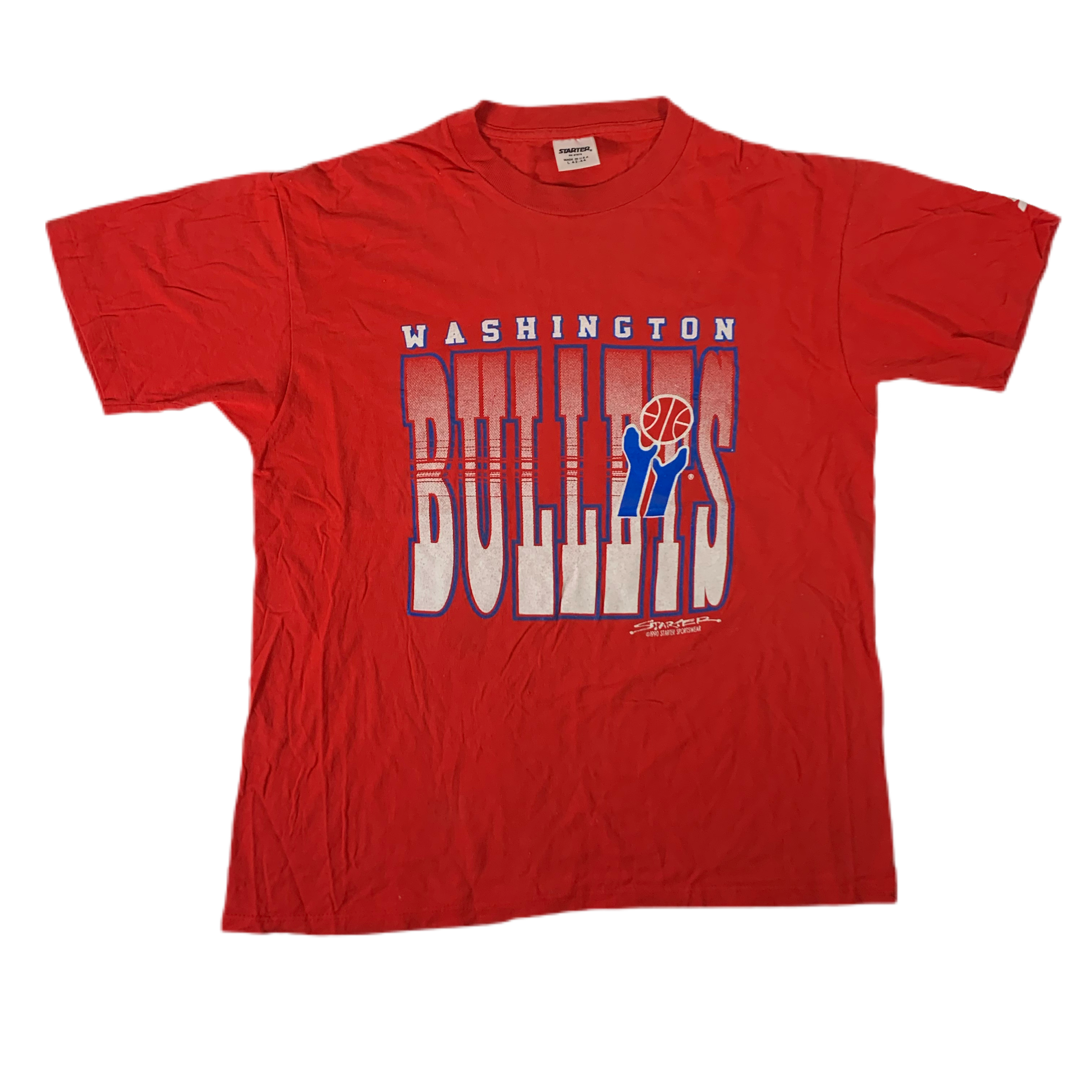 Washington bullets t deals shirt