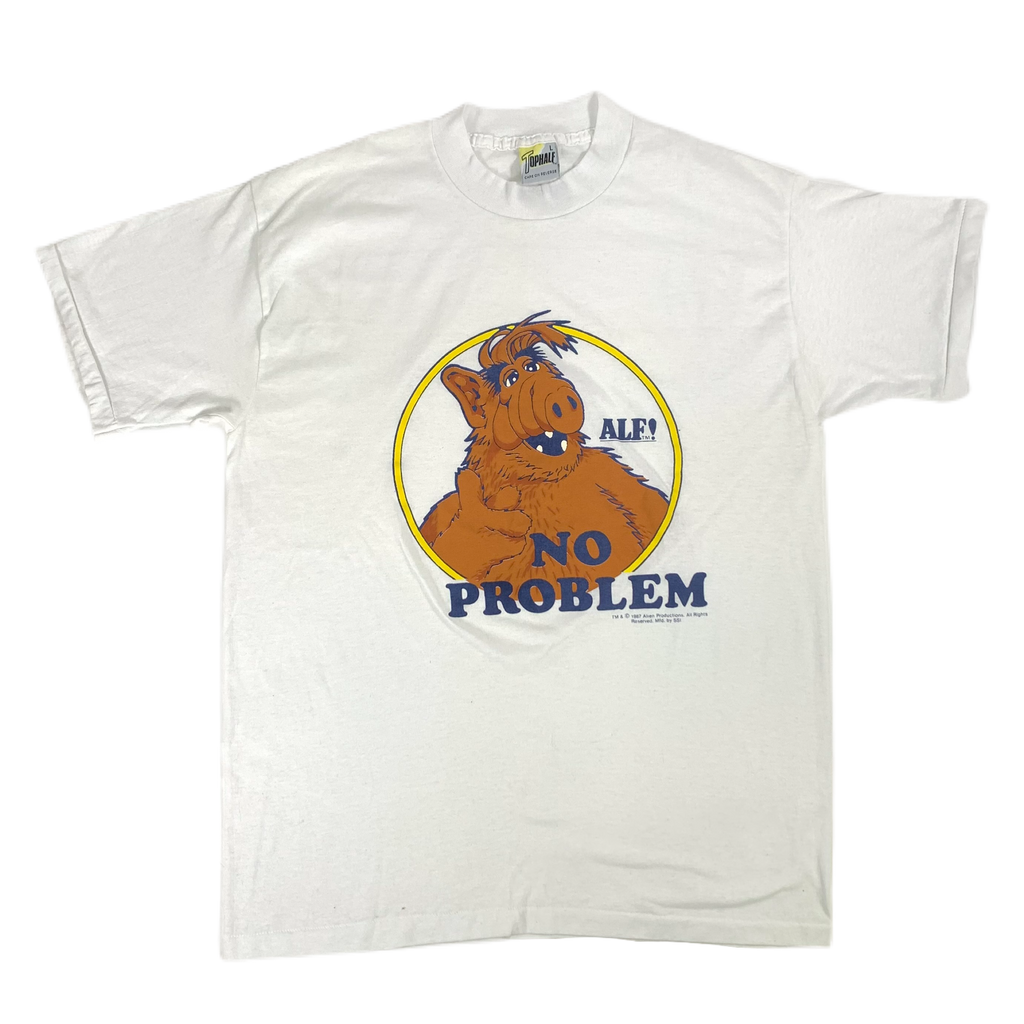 78 ALF アルフ 1987年製ヴィンテージ Tシャツ TV番組 | COLOR-STUDIO.RU
