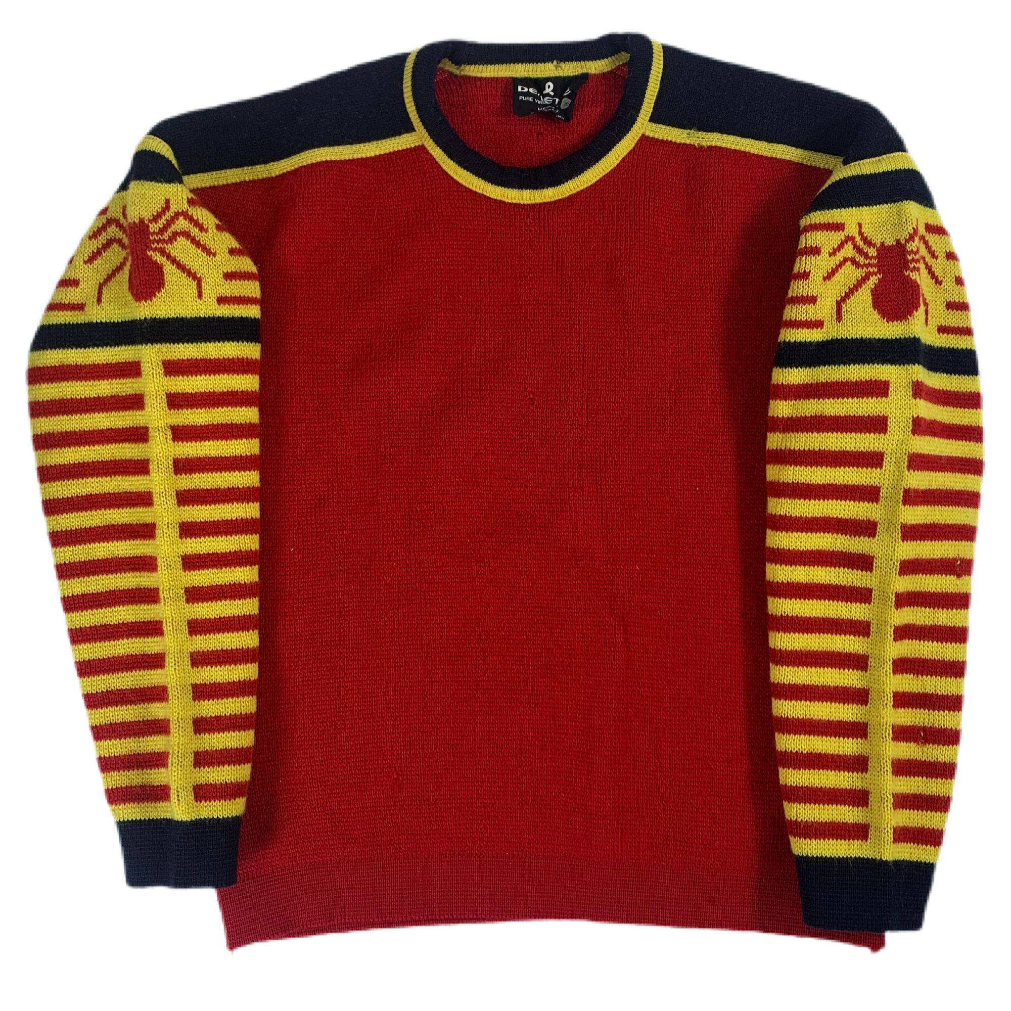 Vintage SOS Sportswear Wool Ski Sweater, Joint Custody
