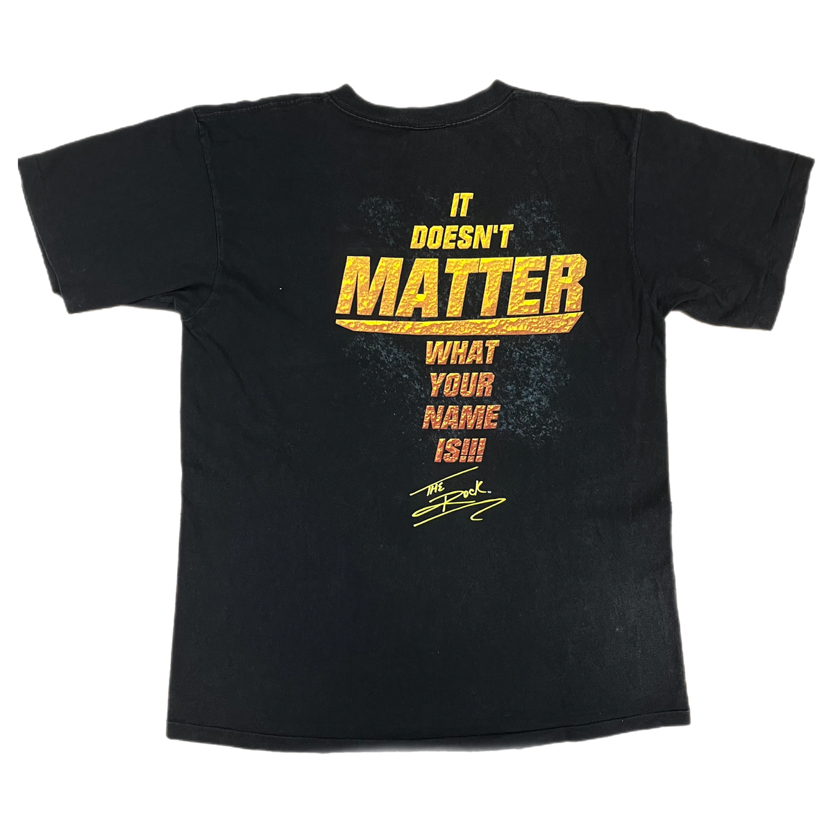 Vintage The Rock WWF &quot;It Doesn&#39;t Matter&quot; T-Shirt
