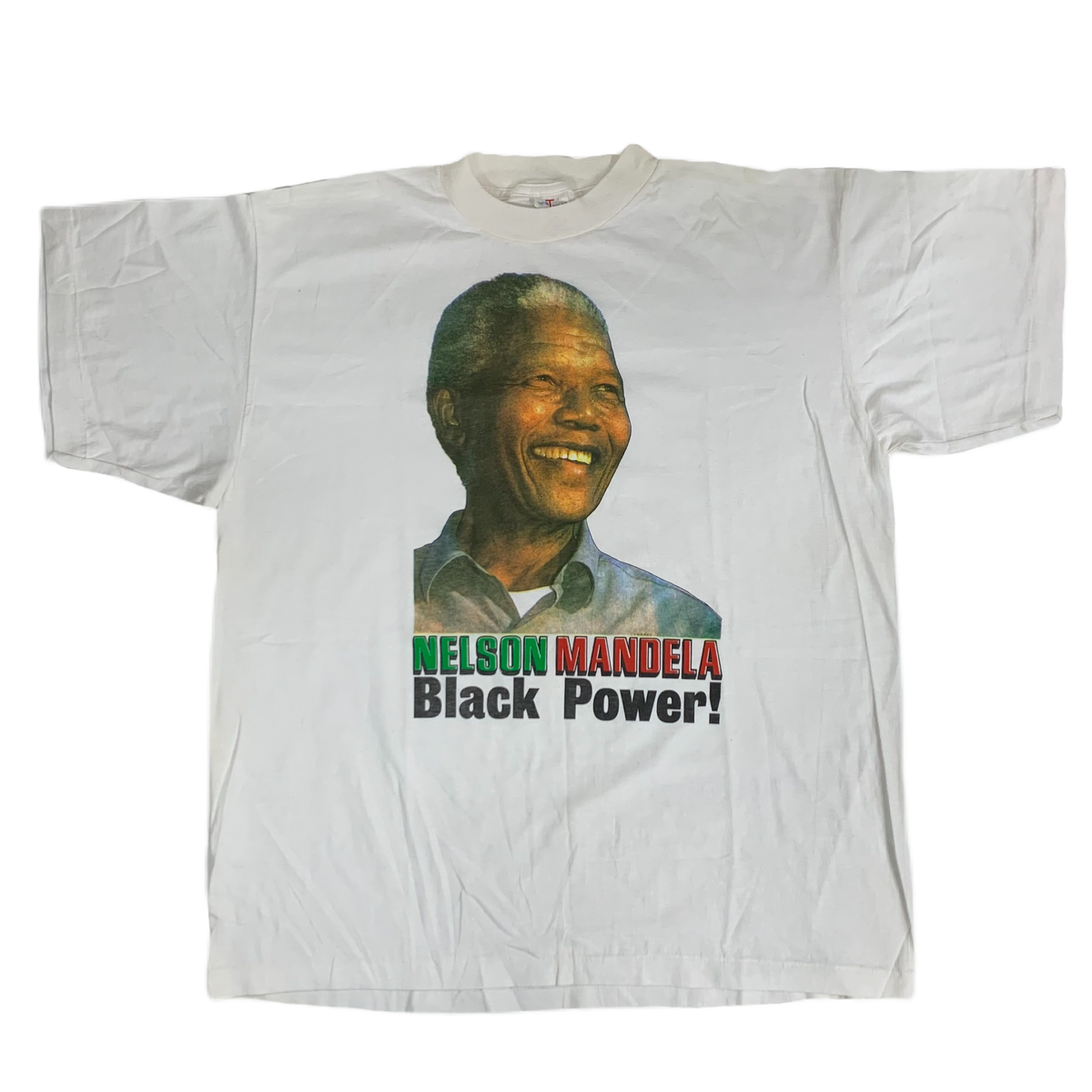 Vintage Nelson Mandela &quot;Black Power!&quot; T-Shirt