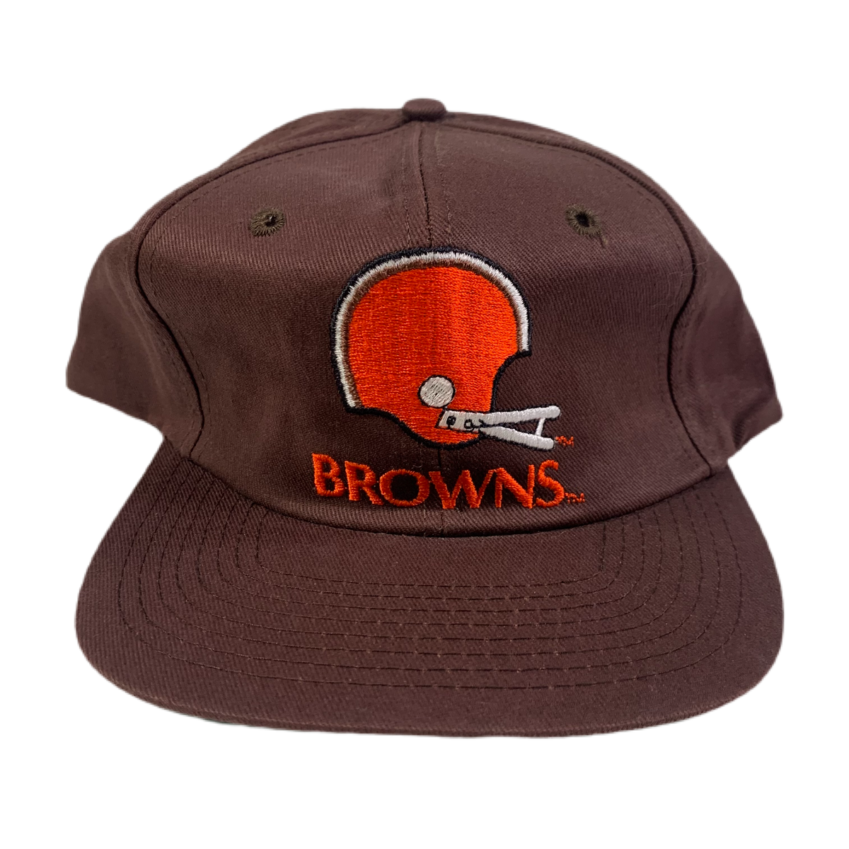 NWT Vintage Cleveland Browns Hat Cap Snap Back Brown Corduroy ANNCO  Football 90s - Ultimate Encounter
