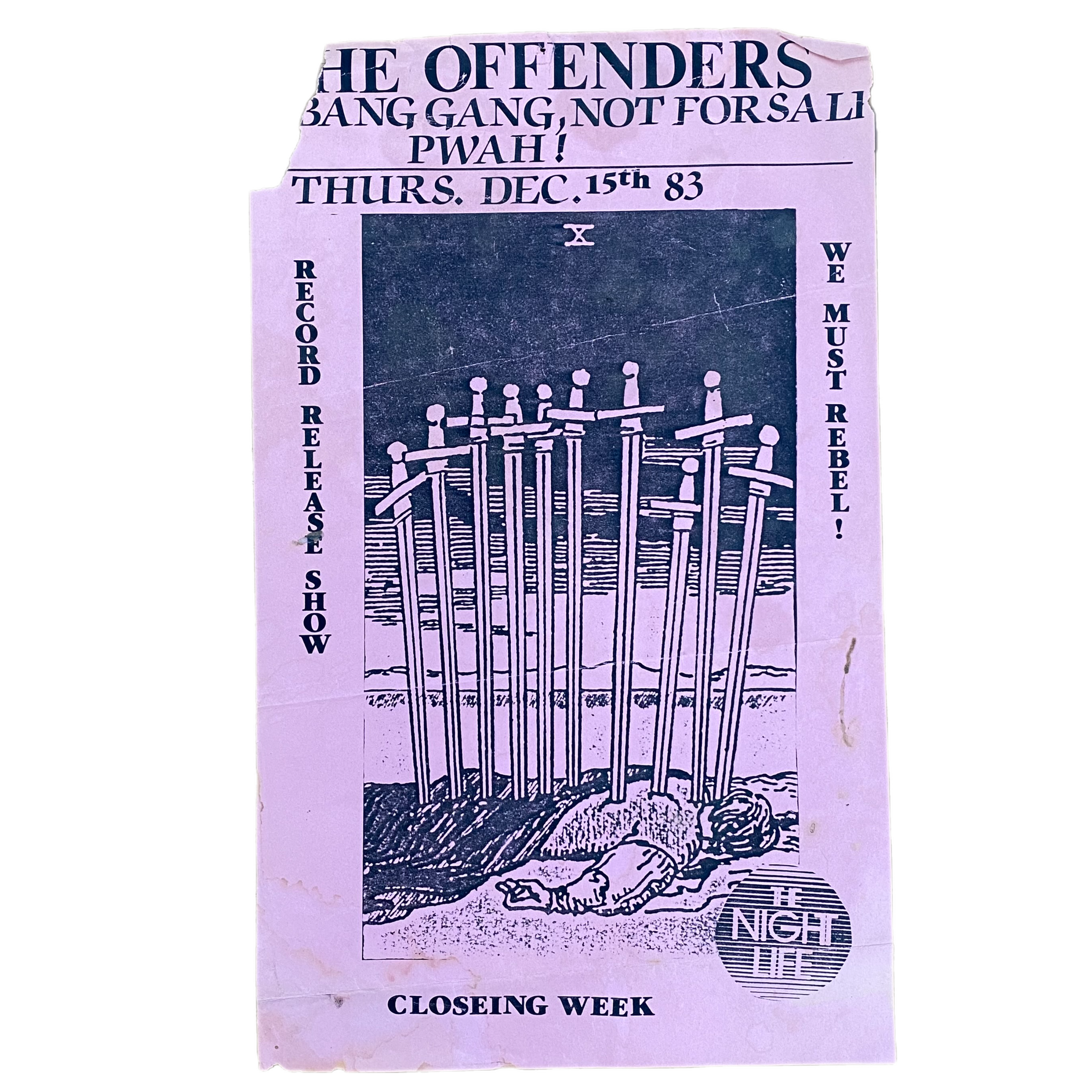 Vintage The Offenders 