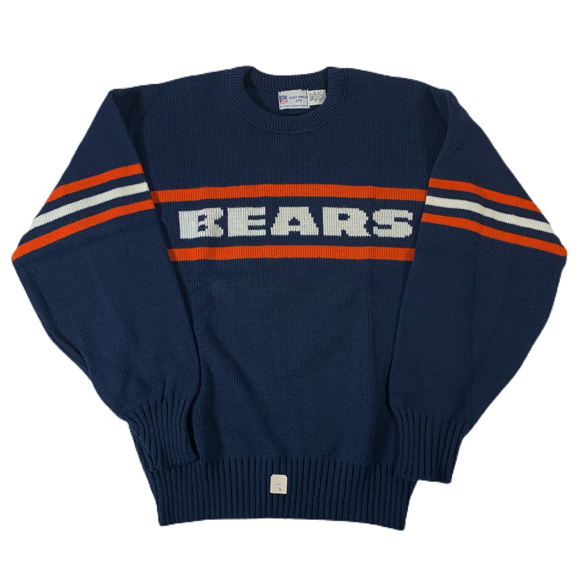 Vintage Chicago Bears “Cliff Engle” Knit Sweater - jointcustodydc Vintage Chicago Bears “Cliff Engle” Knit Sweater - jointcustodydc