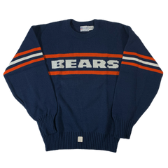 Rare Vintage 80s CHICAGO BEARS Cliff Engle Ditka Wool Sweater 