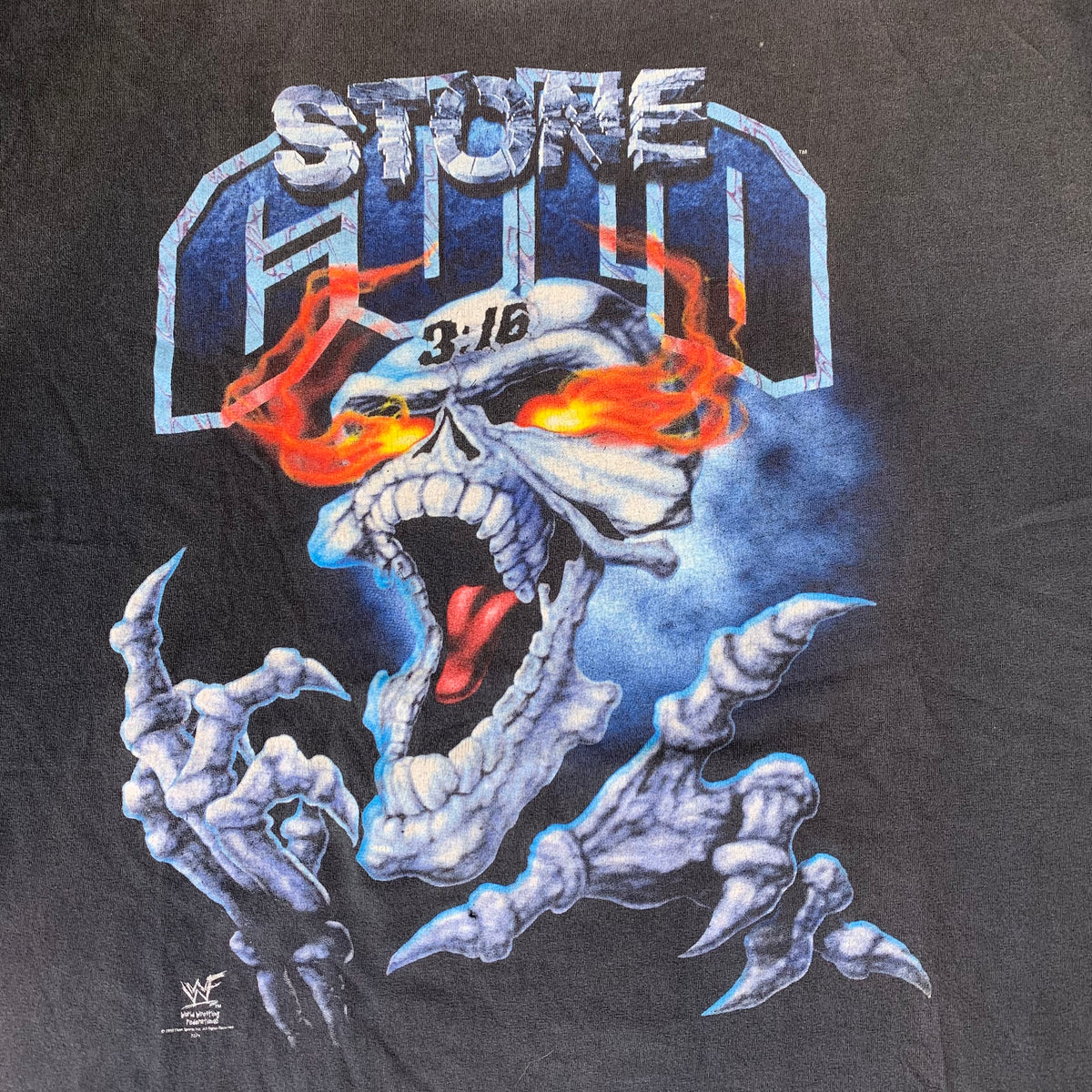 Vintage Stone Cold &quot;Bad To The Bonz&quot; T-Shirt
