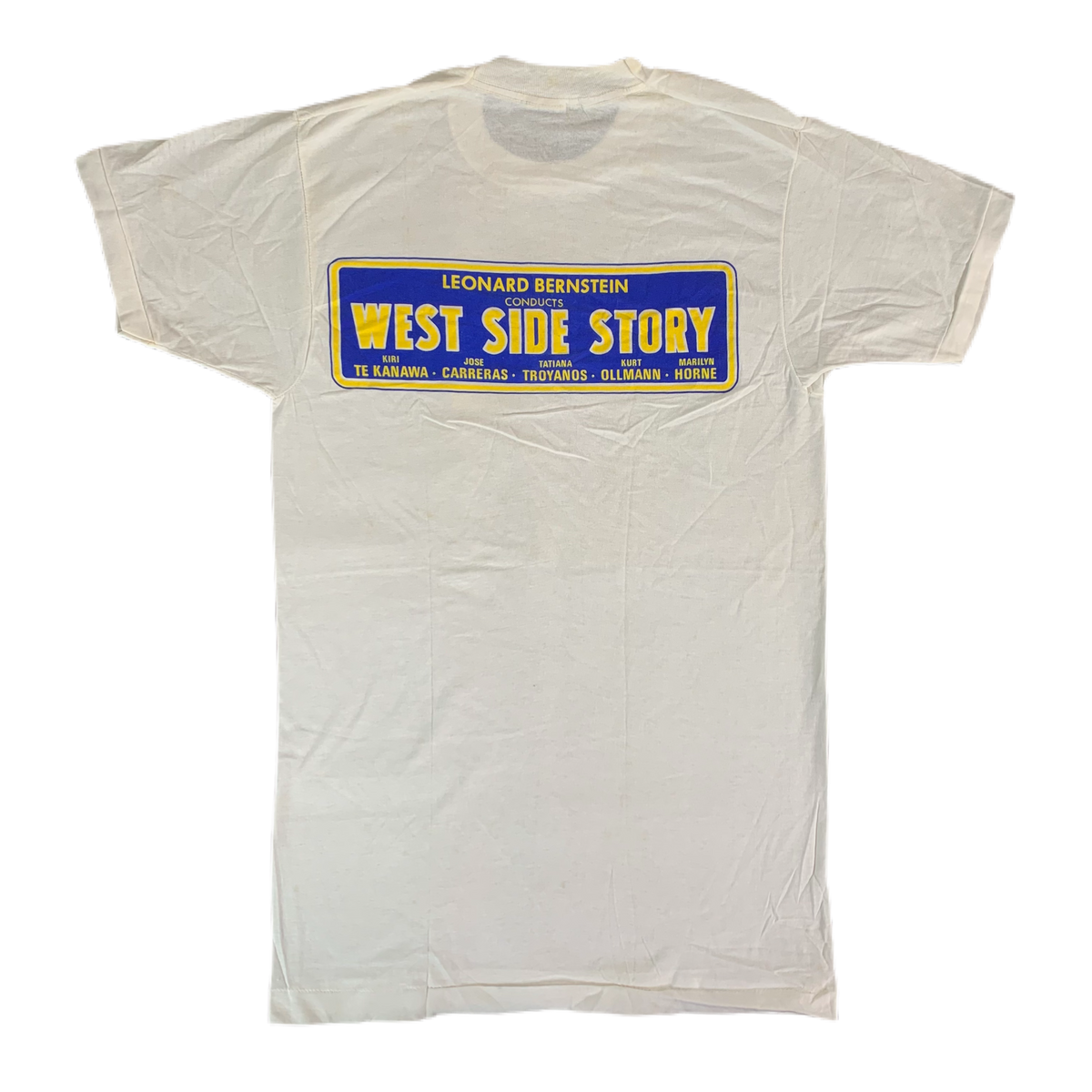 Vintage Leonard Bernstein &quot;West Side Story&quot; T-Shirt