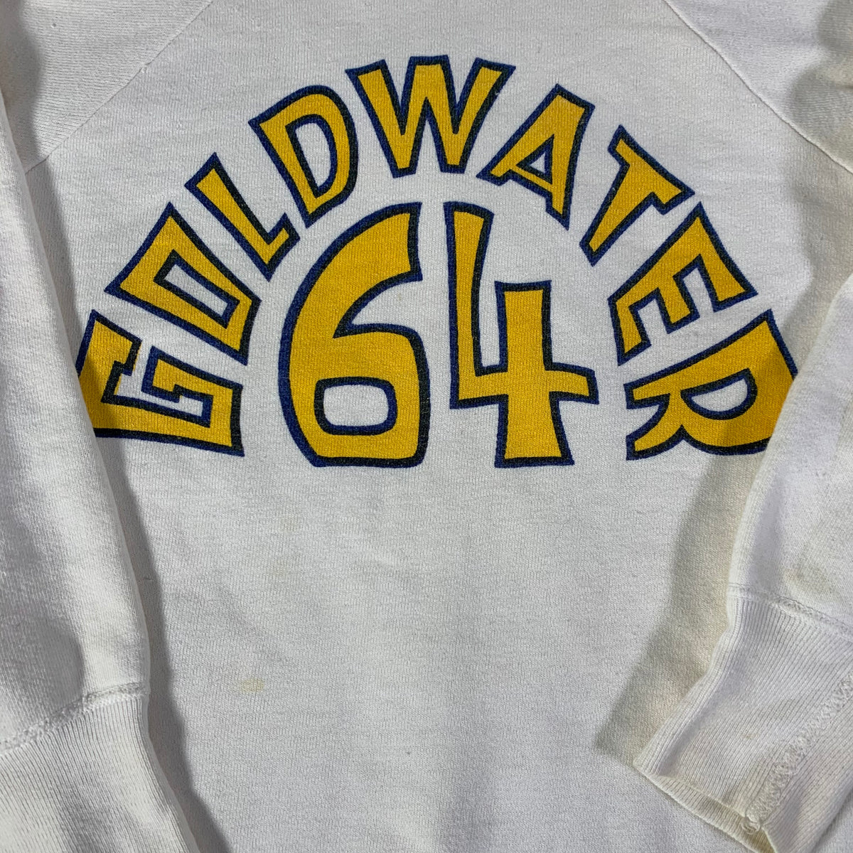 Vintage Barry Goldwater &quot;1964&quot; Hanes Windshield Raglan Sweatshirt