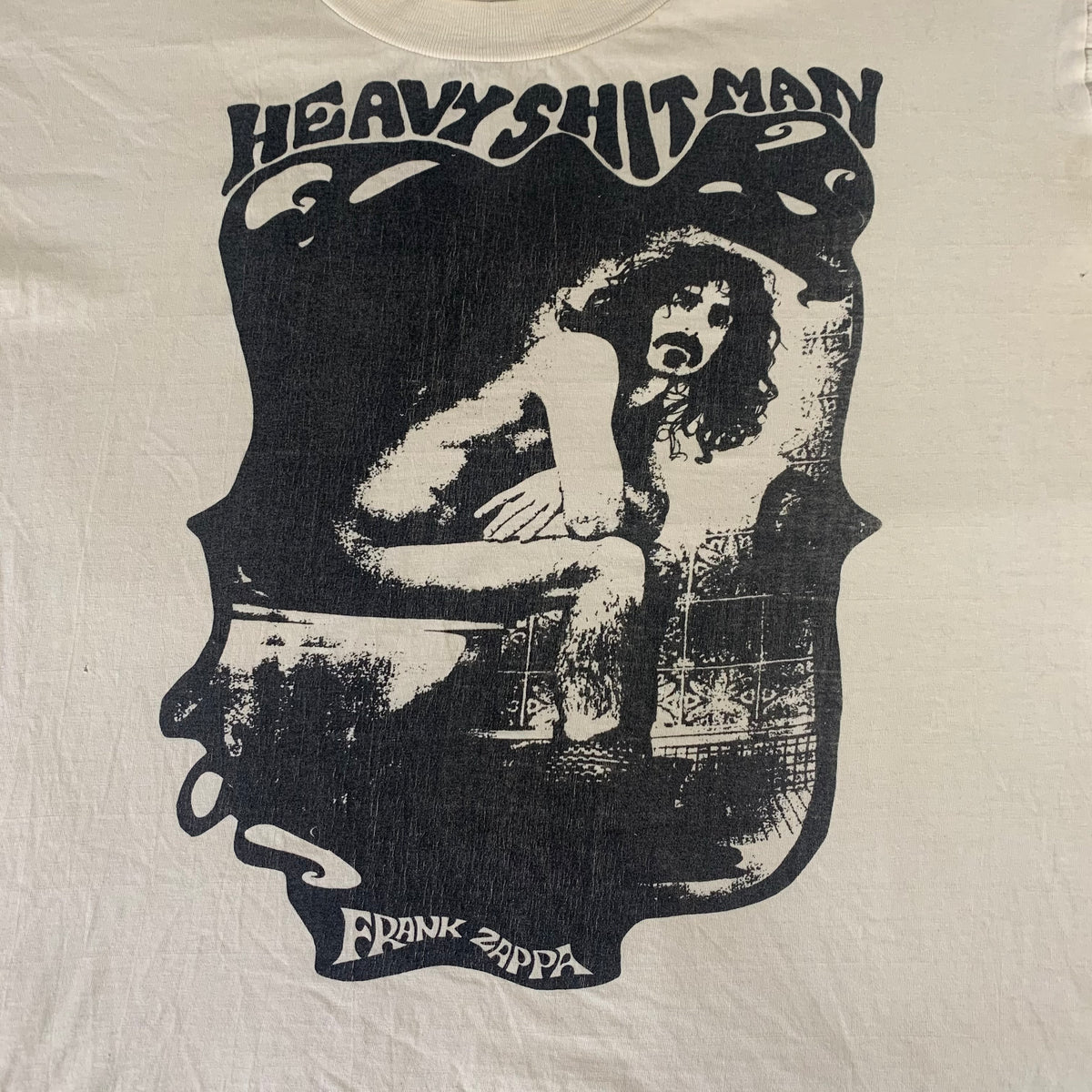 Vintage Frank Zappa &quot;Heavy Shit Man&quot; T-Shirt
