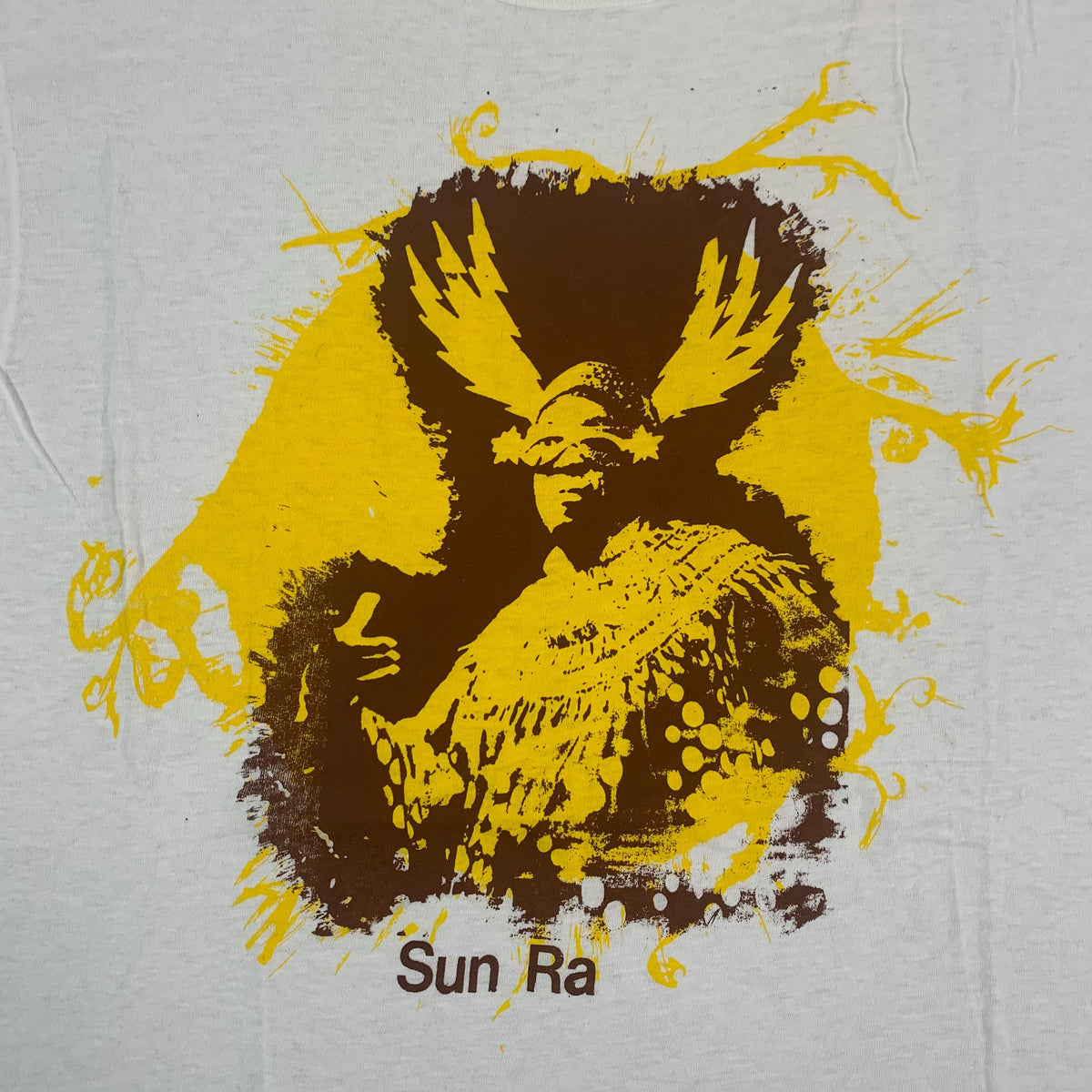 Vintage Sun Ra &quot;Hand Screened&quot; T-Shirt