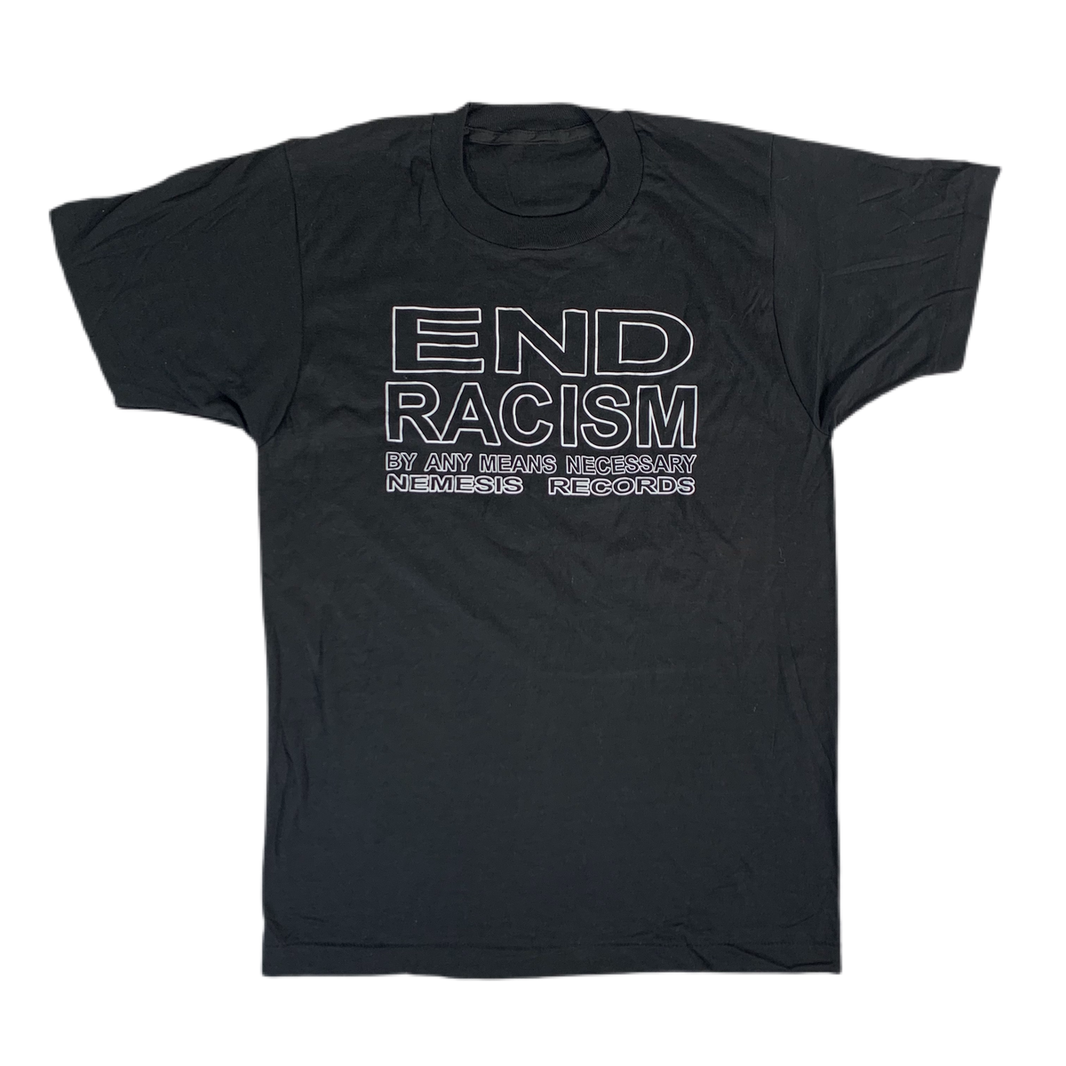 Vintage Nemesis Records &quot;End Racism&quot; T-Shirt