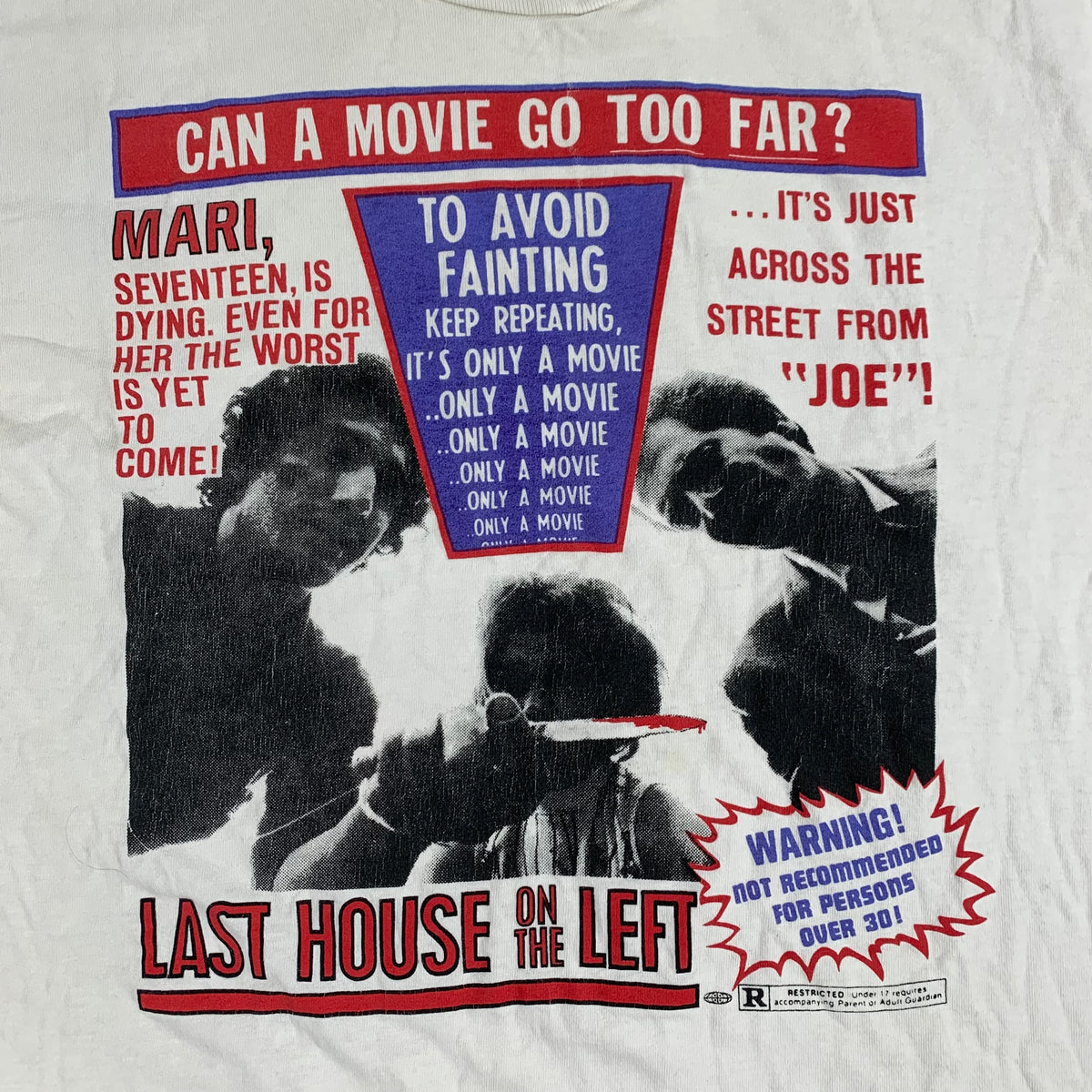 Vintage The Last House On The Left &quot;Theatrical Release&quot; T-Shirt
