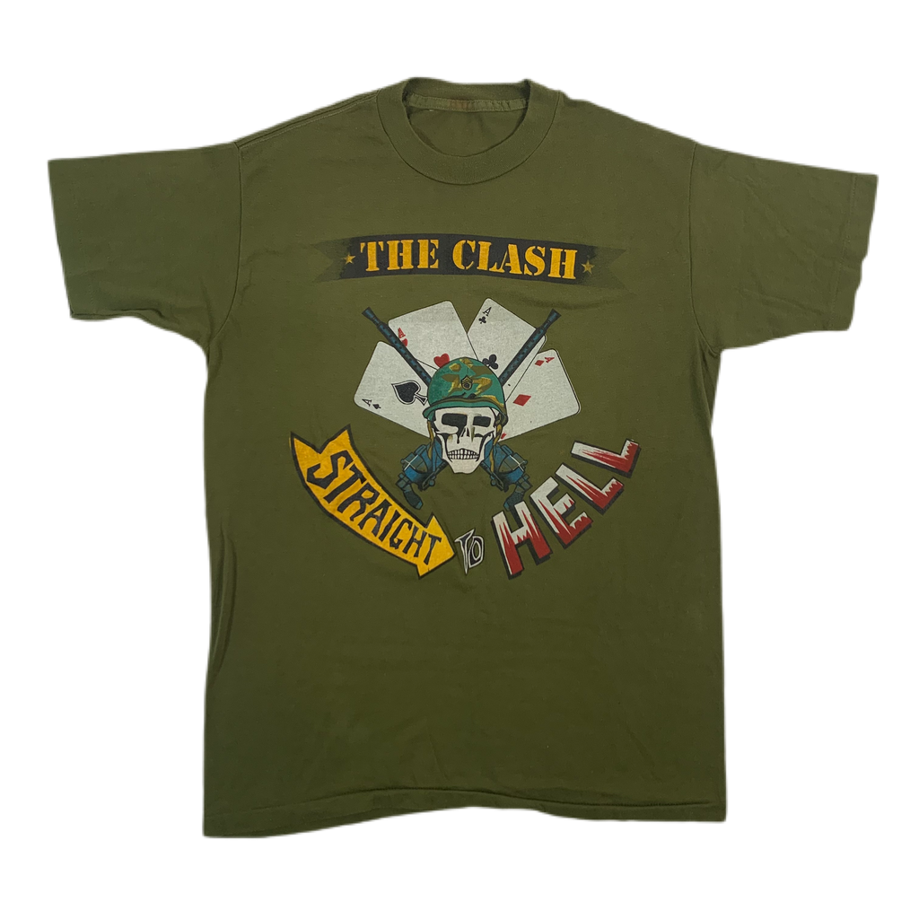 The Clash The Story of THE CLASH Tシャツ M THE CLASH - 1st Album Logo - t shirt S,M,L,XL,2XL New