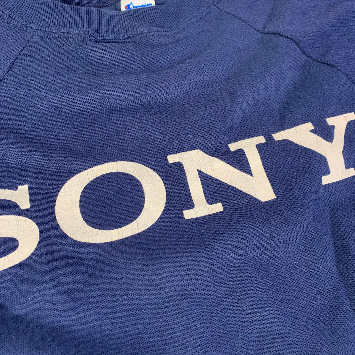 Vintage Sony &quot;Champion&quot; Raglan Sweatshirt