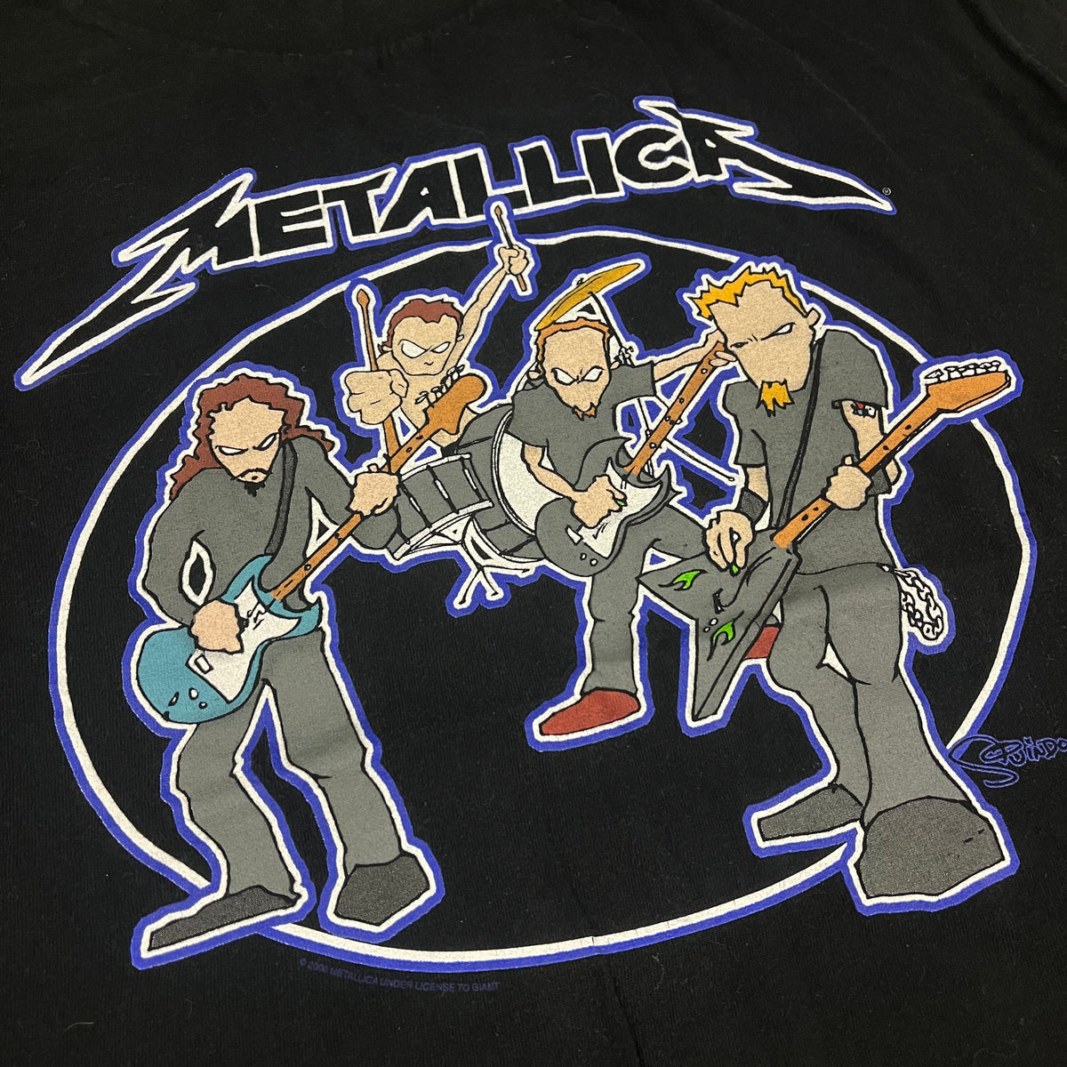Vintage Metallica &quot;Tony Squindo&quot; T-Shirt