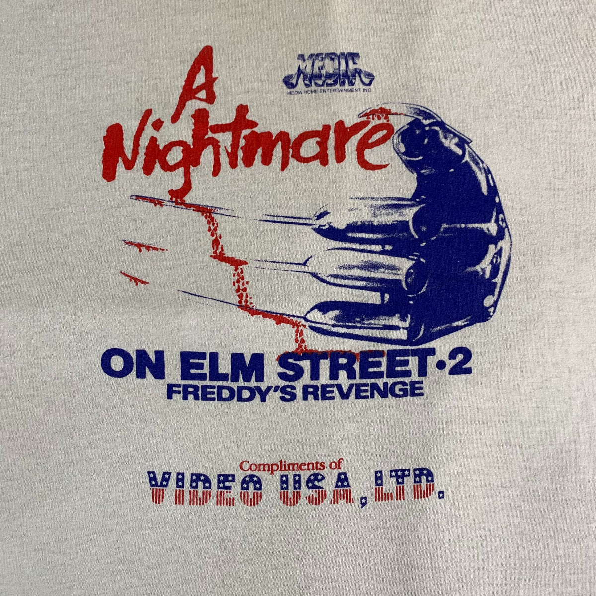 Vintage A Nightmare On Elm Street 2 &quot;Freddy&#39;s Revenge&quot; T-Shirt
