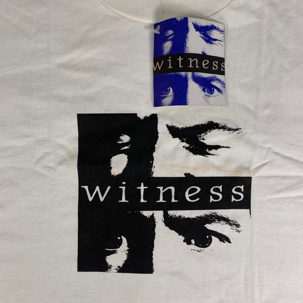 Vintage Reebok &quot;Witness&quot; Human Rights T-Shirt