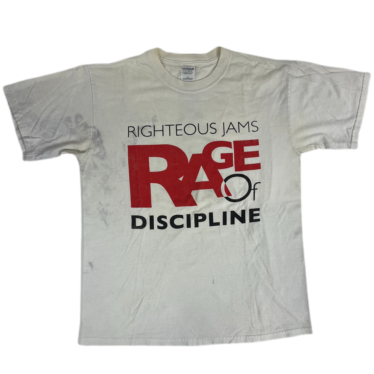 Vintage Righteous James &quot;Rage Of Discipline&quot; T-Shirt