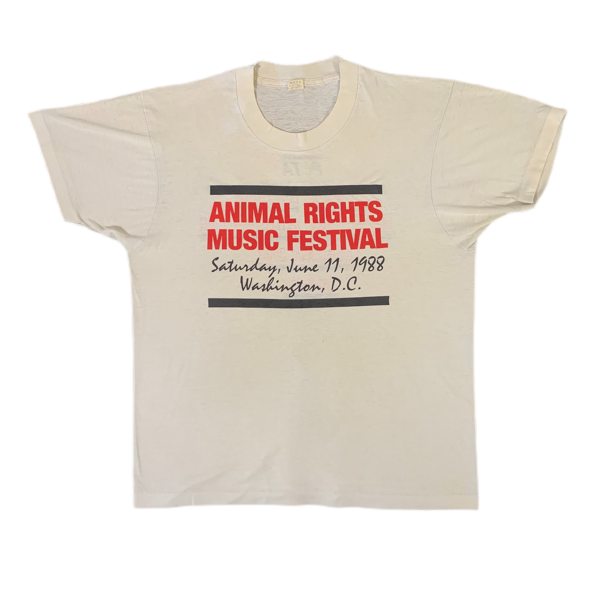 Vintage PETA &quot;Animal Rights Music Festival&quot; T-Shirt