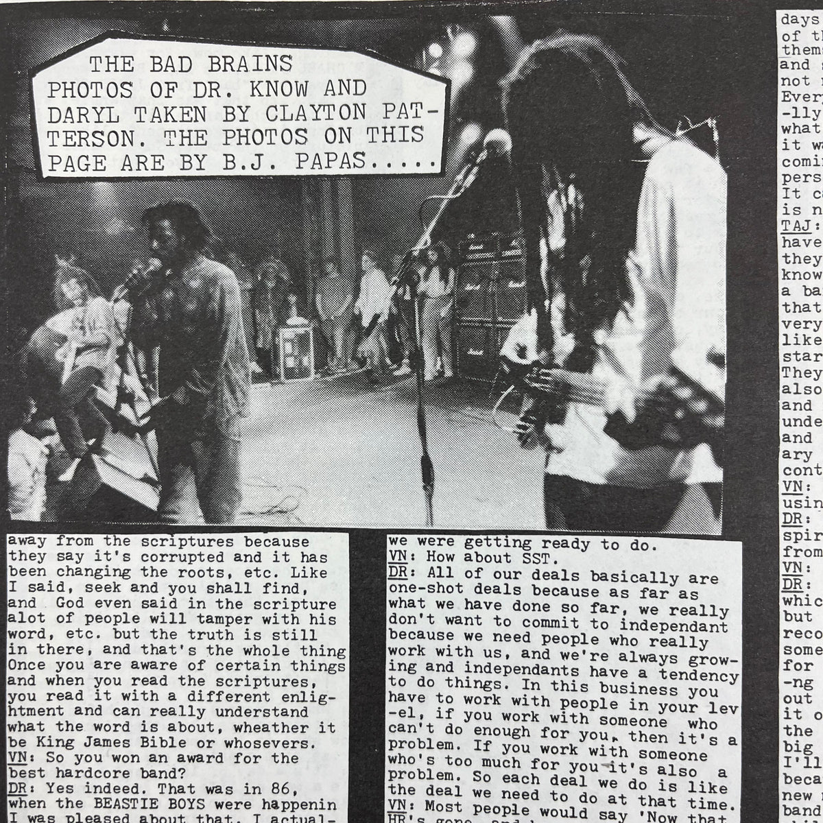 Vintage The Village Noize Fanzine &quot;Issue 5&quot;