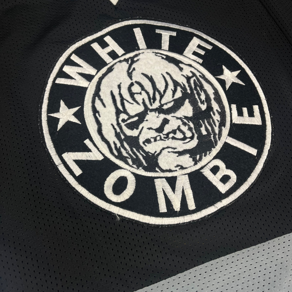 Vintage White Zombie Hockey Jersey