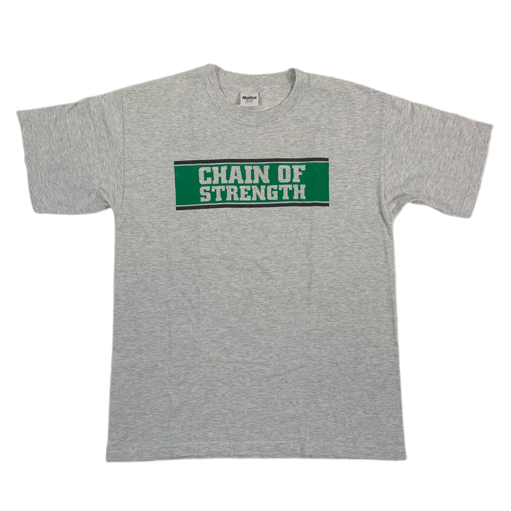 CHAIN OF STRENGTHTシャツ MADE IN USA ヴィンテージ Vintage Chain Of Strength T-Shirt – Mills Vintage USA