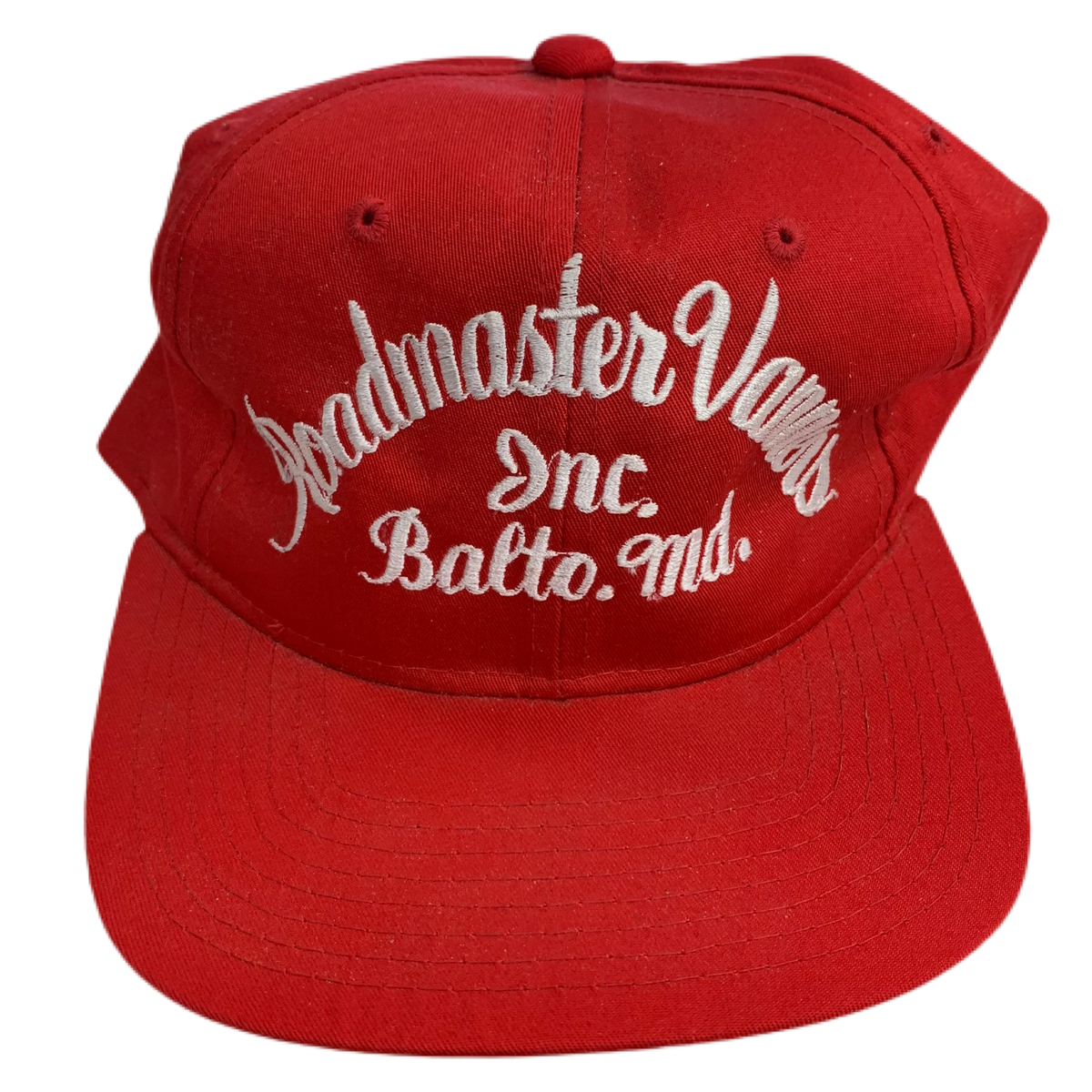 Vintage Roadmaster Vanners Inc &quot;Balto. MD&quot; Snapback Hat