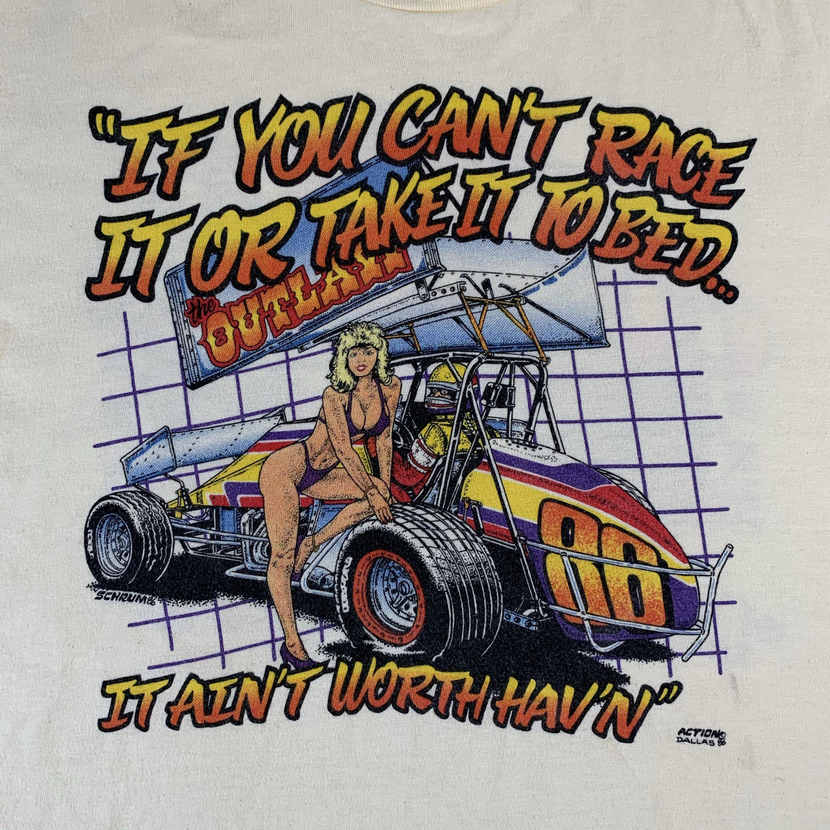 Vintage The Outlaws “If You Can’t Race It” T-Shirt - jointcustodydc