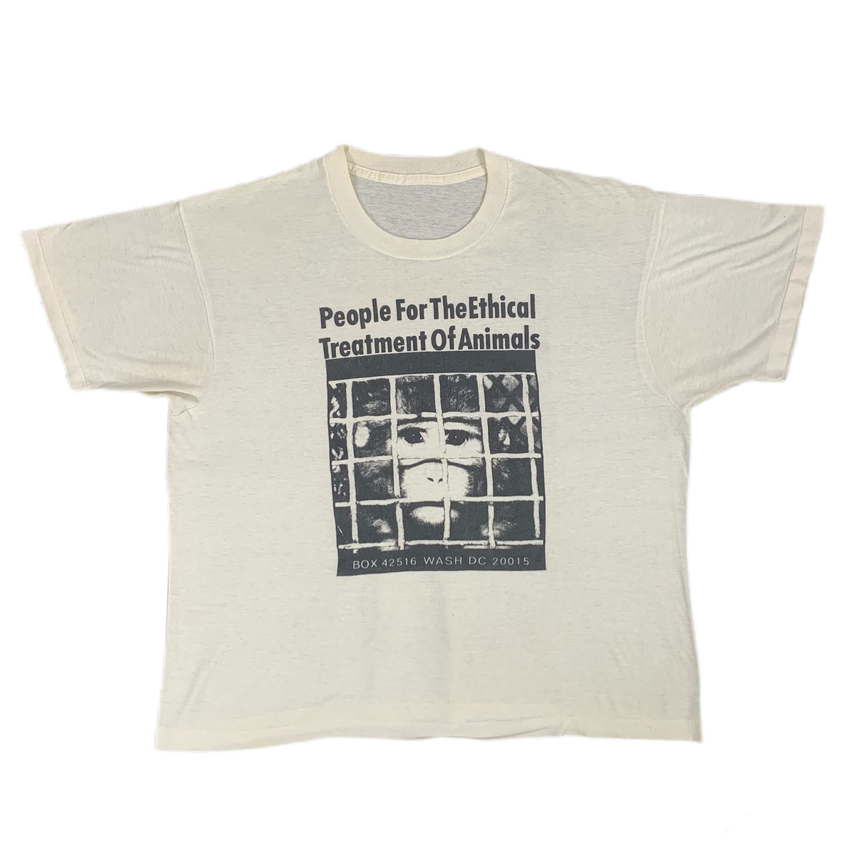 Vintage People For The Ethical Treatment Of Animals &quot;Animal Liberation&quot; T-Shirt