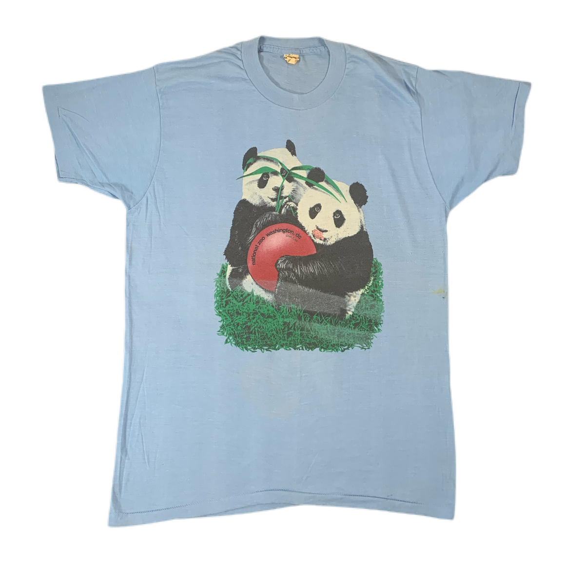 Vintage original Washington D.C. Smithsonian National Zoo Pandas Shirt 