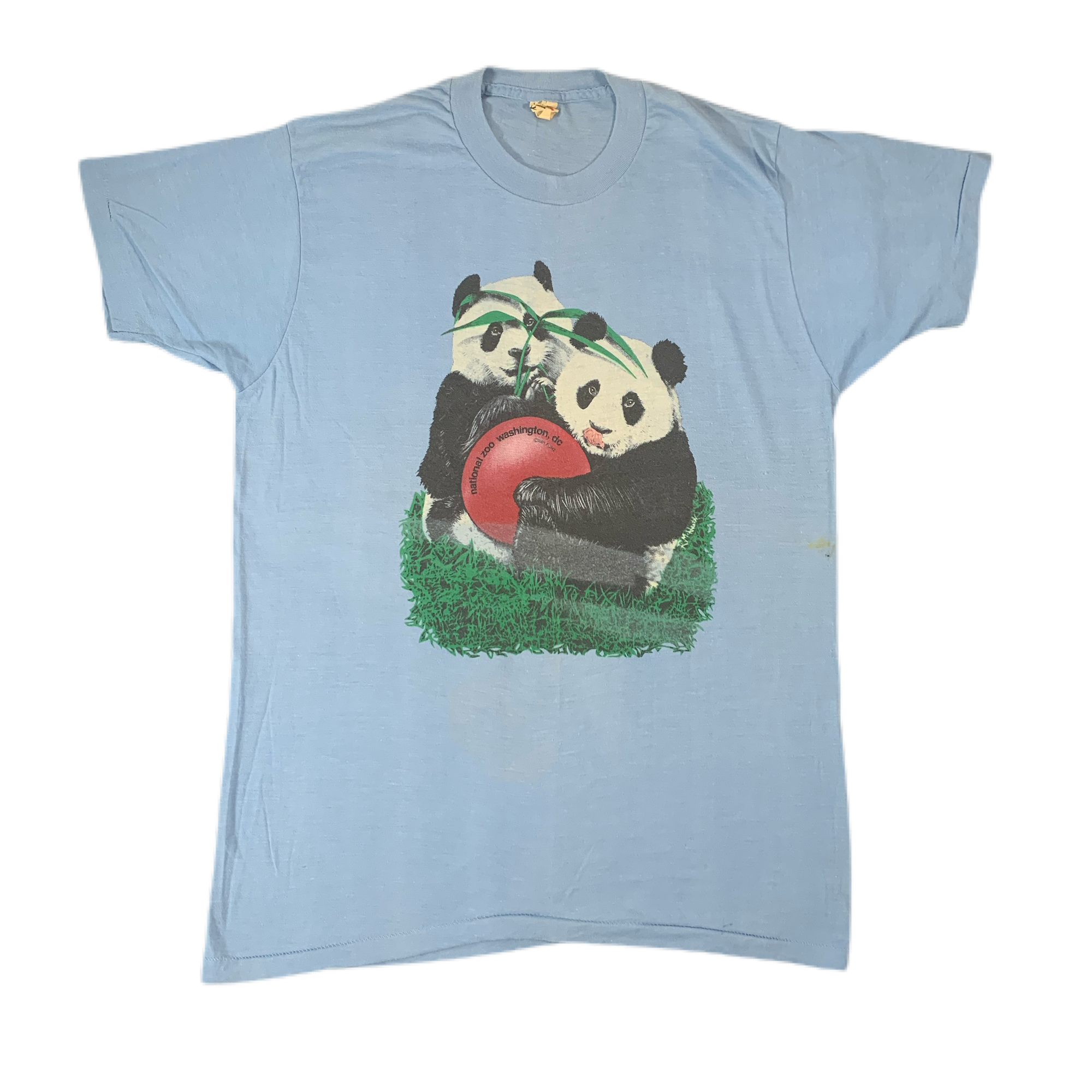 Vintage original Washington D.C. Smithsonian National Zoo Pandas Shirt 