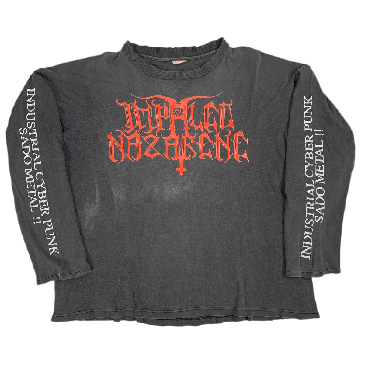 Vintage Impaled Nazarene &quot;Sado Metal&quot; Long Sleeve Shirt