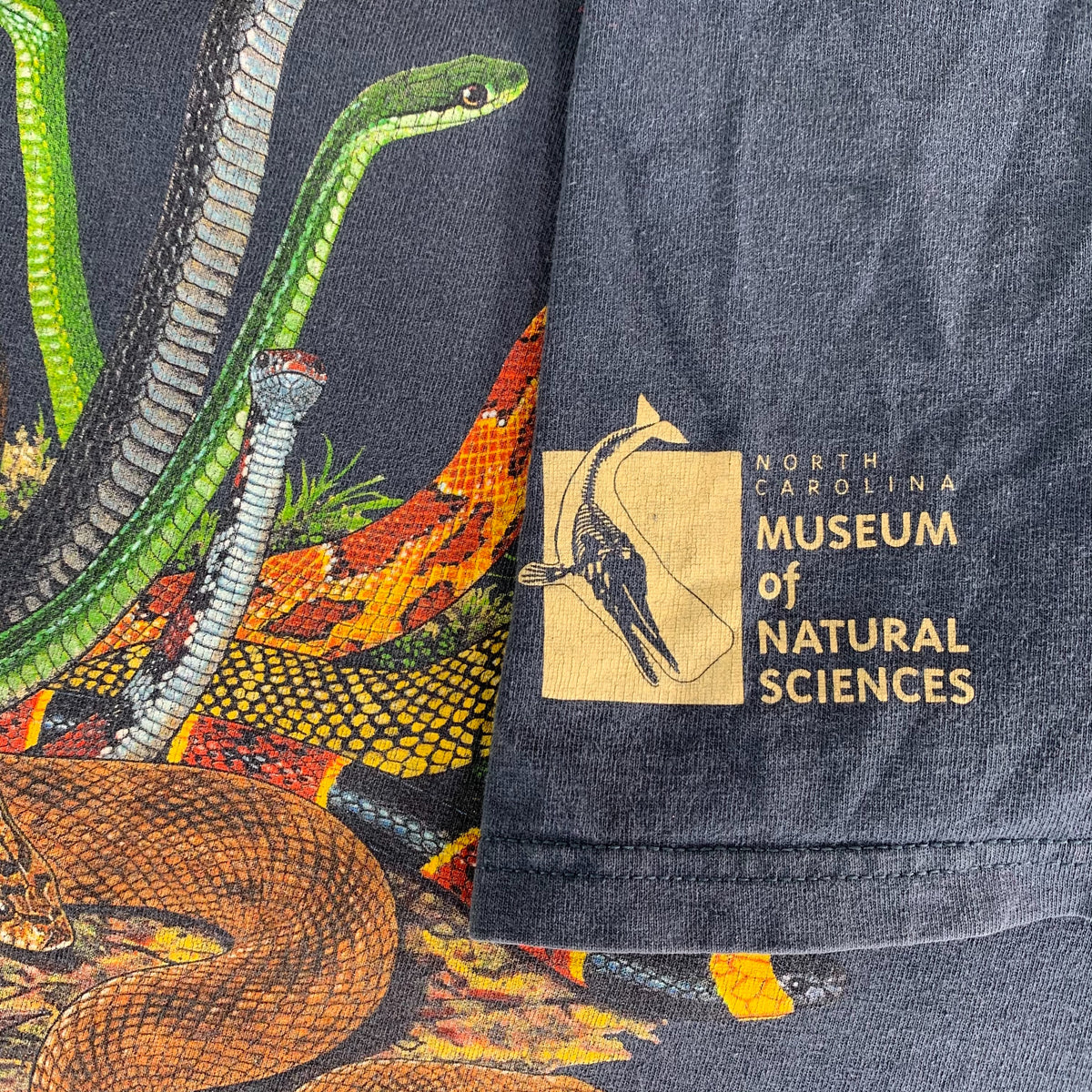 Vintage Museum Of Natural Sciences &quot;North Carolina&quot; T-Shirt