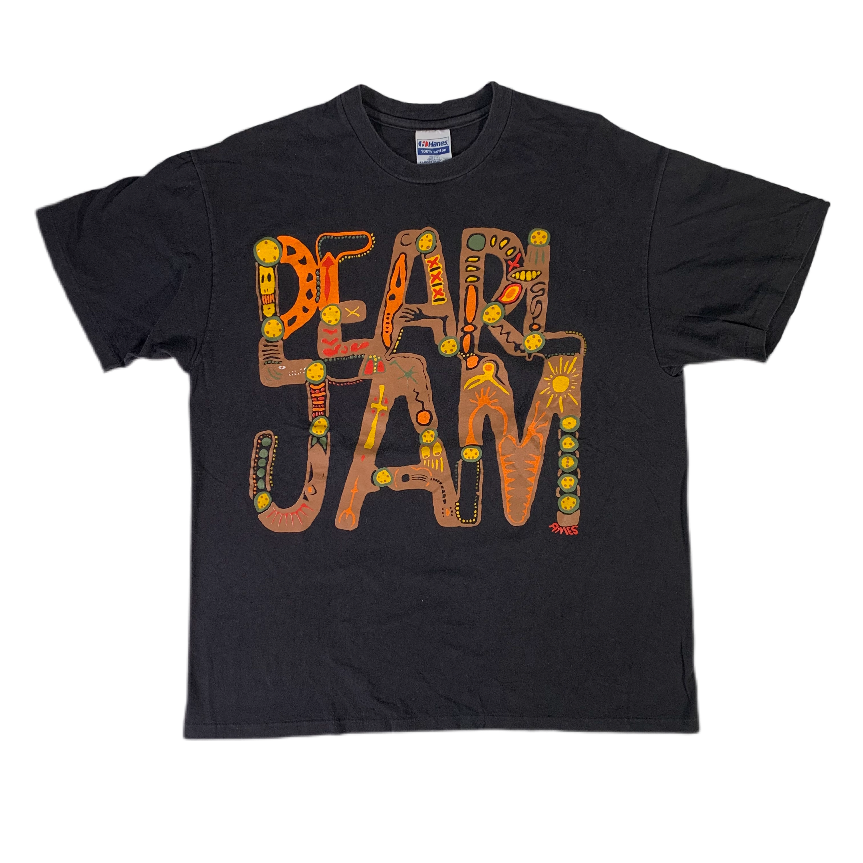 Vintage Pearl Jam Music for Rhinos T-shirt 90s Eddie Vedder Rock Band Tour  – For All To Envy