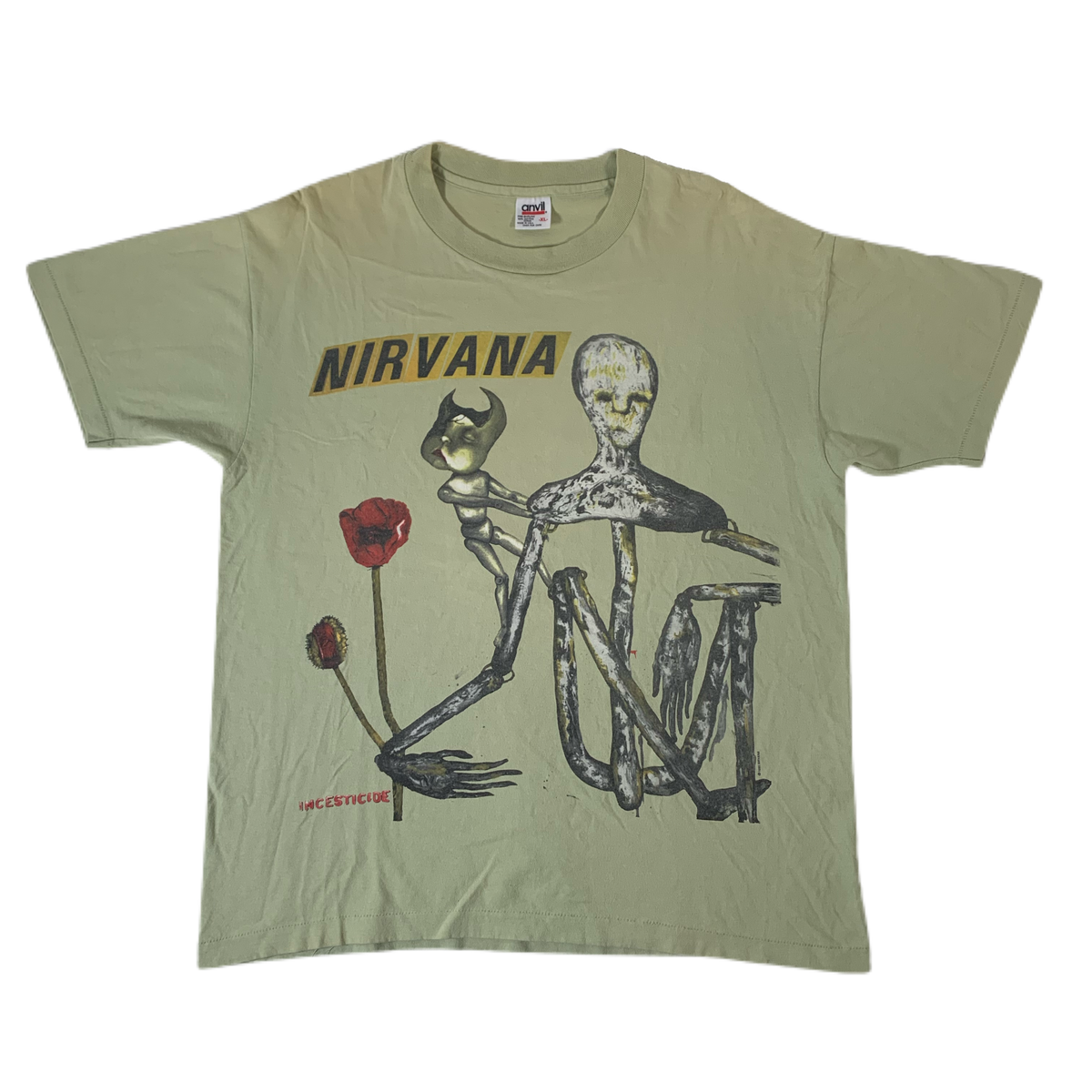 Vintage Nirvana &quot;Incesticide&quot; T-Shirt - jointcustodydc