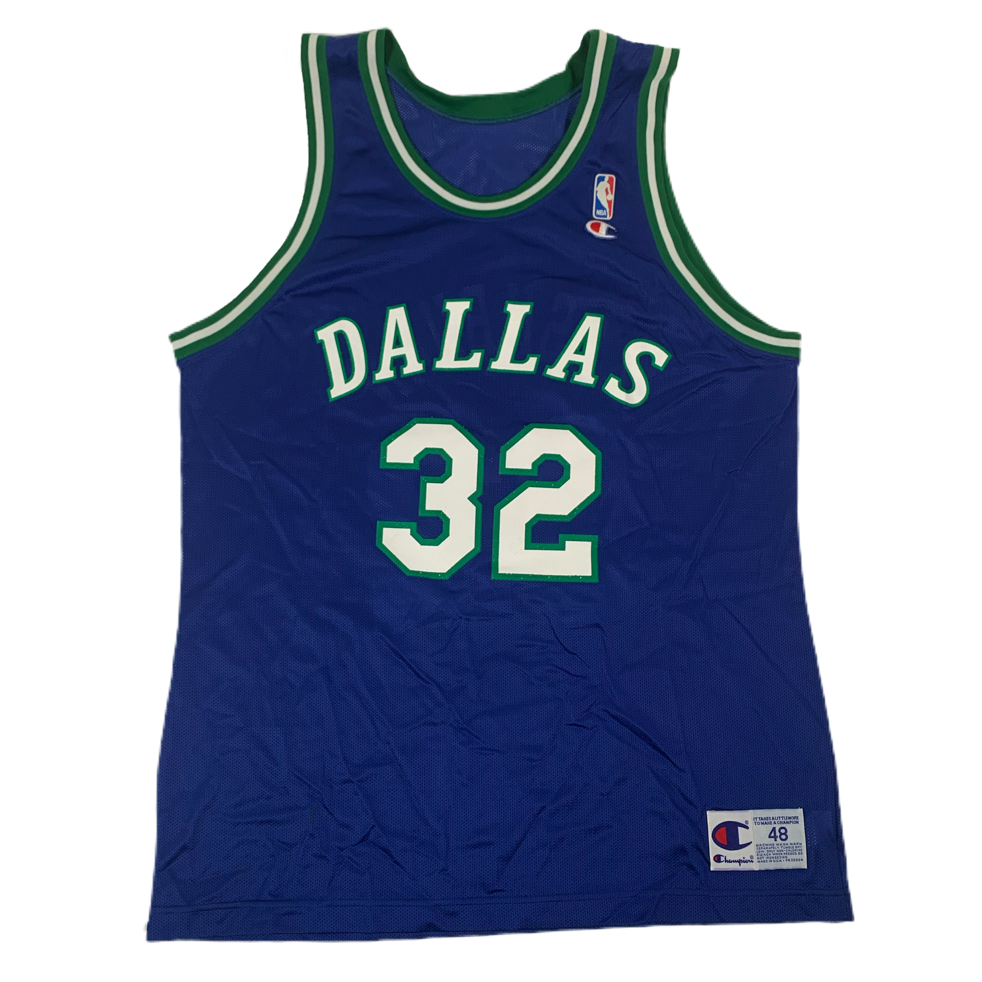 Vintage Champion Dallas Mavericks “Jamal Mashburn” Basketball Jersey - jointcustodydc