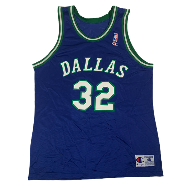 Vintage Champion Dallas Mavericks “Jamal Mashburn” Basketball Jersey ...