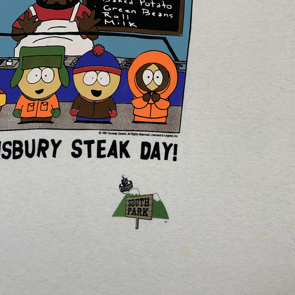 Vintage South Park &quot;Salisbury Steak Day&quot; T-Shirt - jointcustodydc