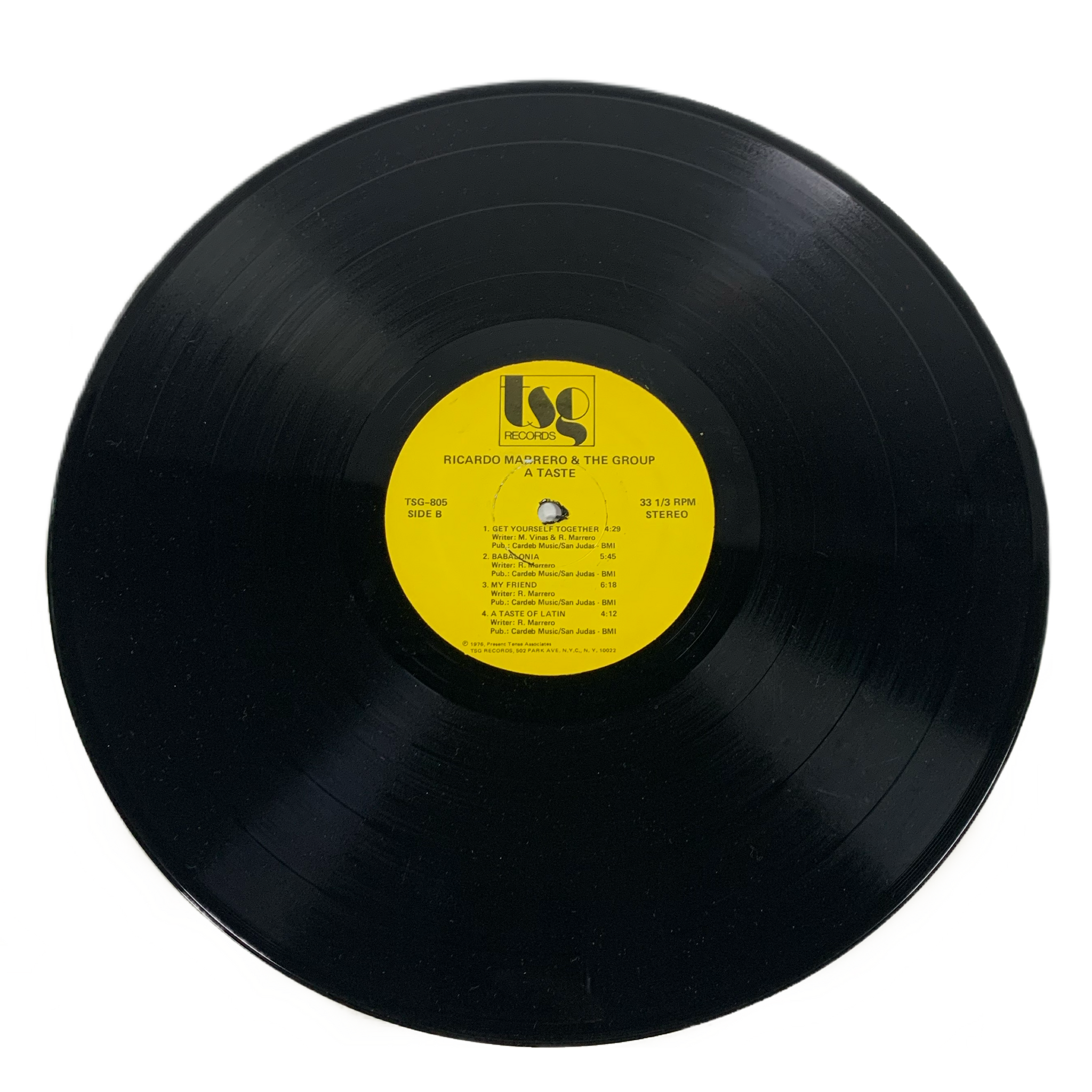 Ricardo Marrero & The Group “A Taste” LP - jointcustodydc Ricardo Marrero & The Group “A Taste” LP - jointcustodydc