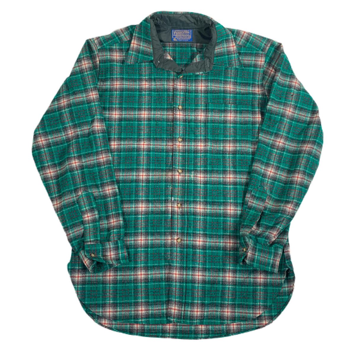 Vintage Pendleton “Open Collar” Wool Shirt - jointcustodydc