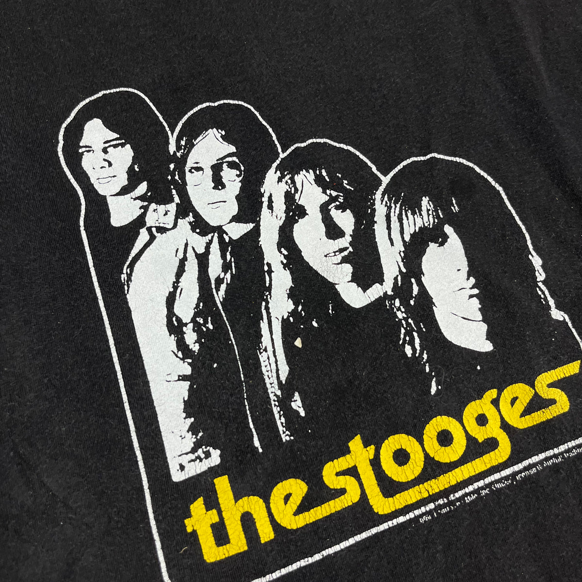 Vintage The Stooges &quot;Michigan&quot; Raglan Shirt