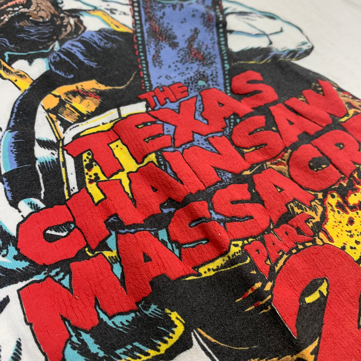 Vintage The Texas Chainsaw Massacre &quot;Part 2&quot; T-Shirt