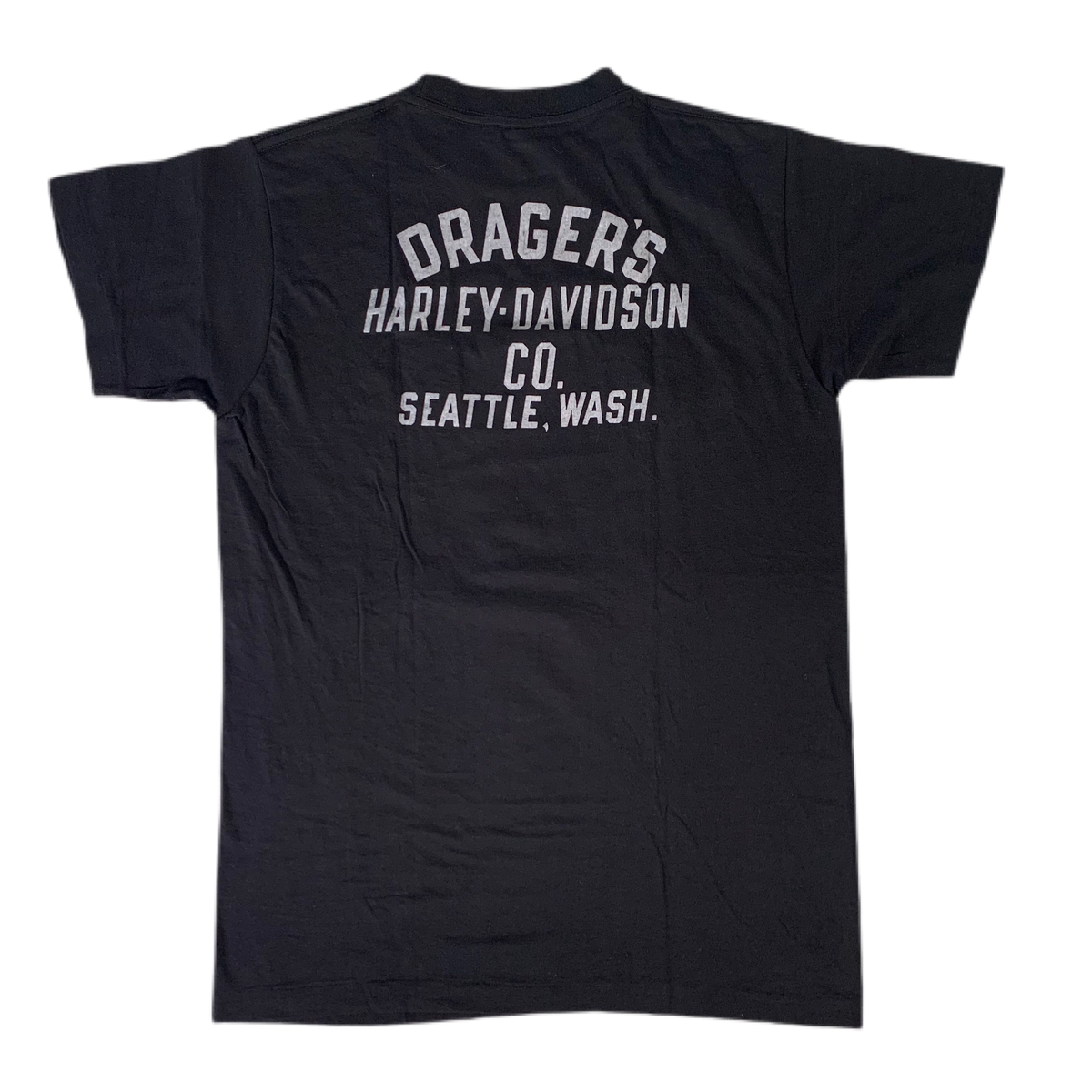 Vintage Harley-Davidson &quot;Drager&#39;s Seattle&quot; T-Shirt