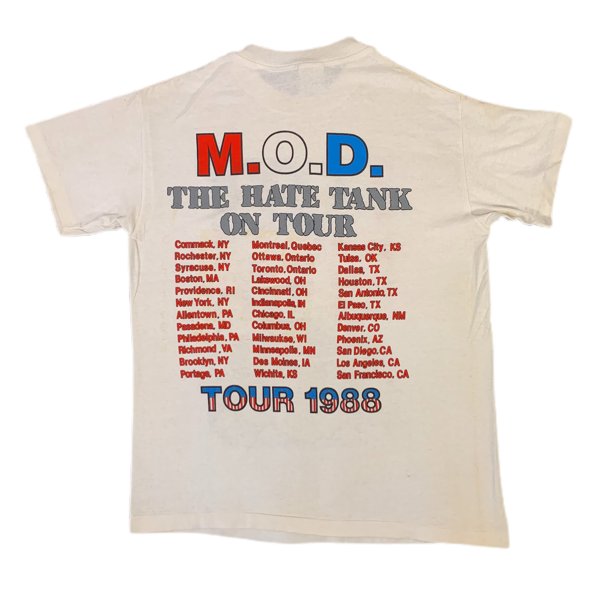Vintage M.O.D. &quot;Hate Tank&quot; T-Shirt
